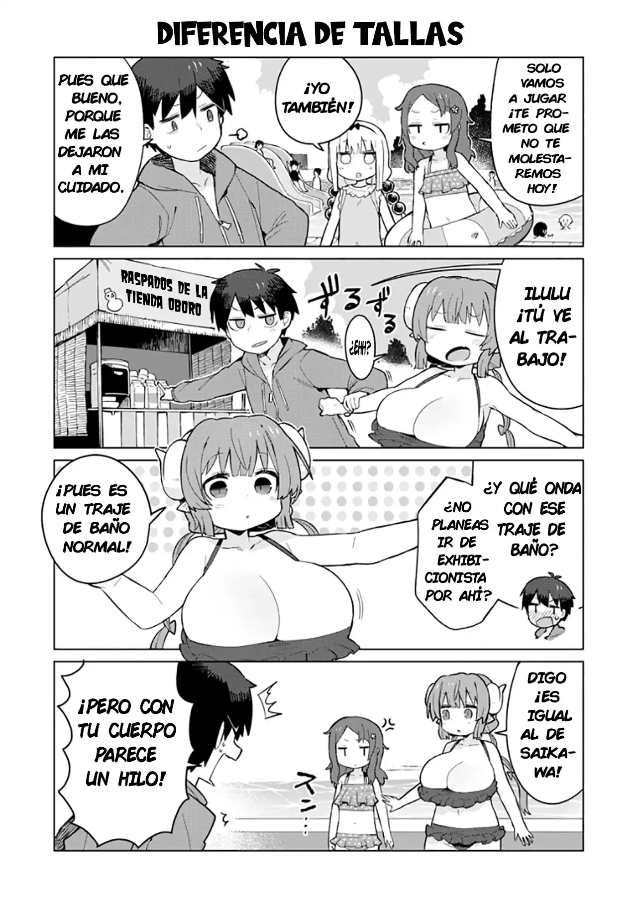 Página 3 — Capítulo 5 de Kobayashi-san Chi no Maid Dragon: Ilulu wa Koi toka Wakarimasen!