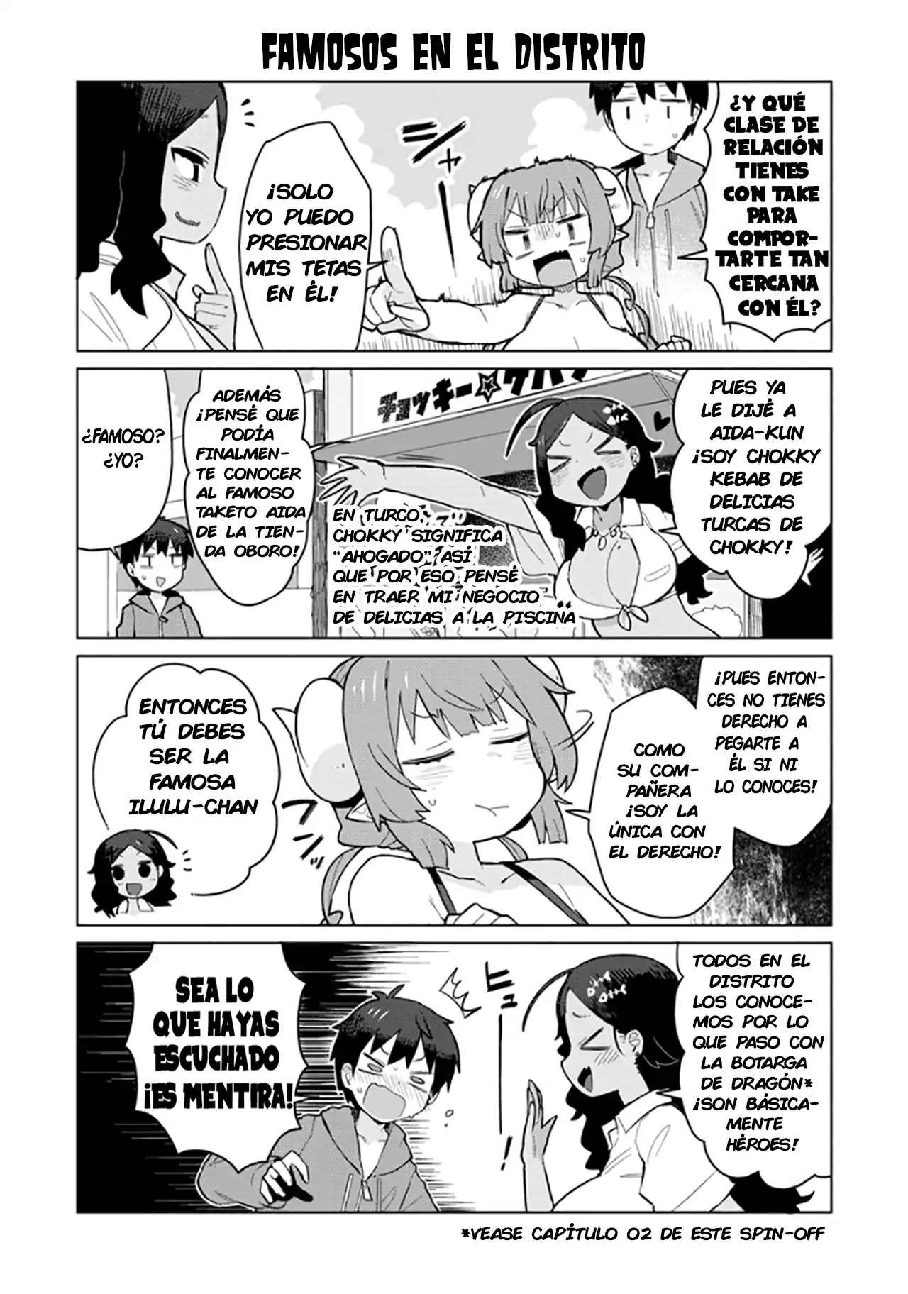 Página 5 — Capítulo 5 de Kobayashi-san Chi no Maid Dragon: Ilulu wa Koi toka Wakarimasen!