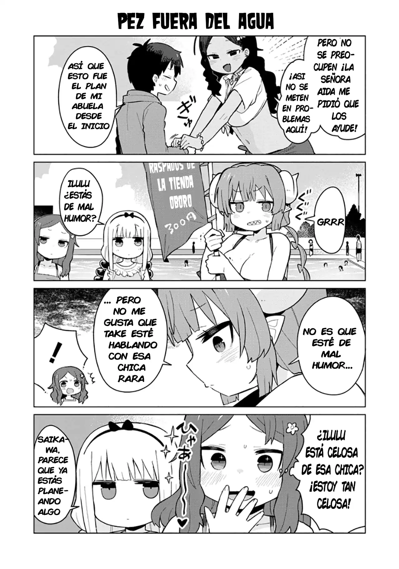 Página 6 — Capítulo 5 de Kobayashi-san Chi no Maid Dragon: Ilulu wa Koi toka Wakarimasen!