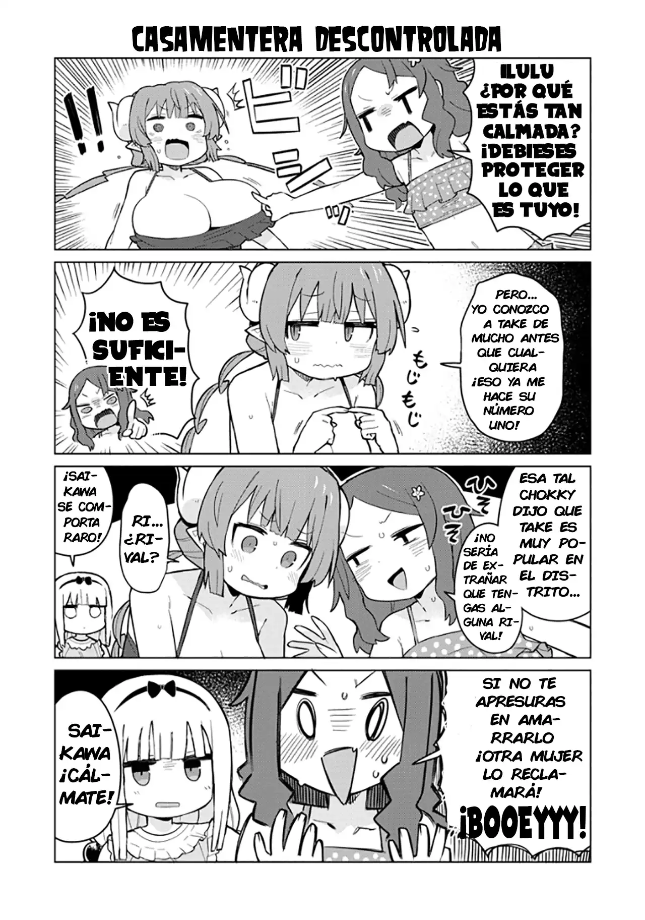 Página 7 — Capítulo 5 de Kobayashi-san Chi no Maid Dragon: Ilulu wa Koi toka Wakarimasen!