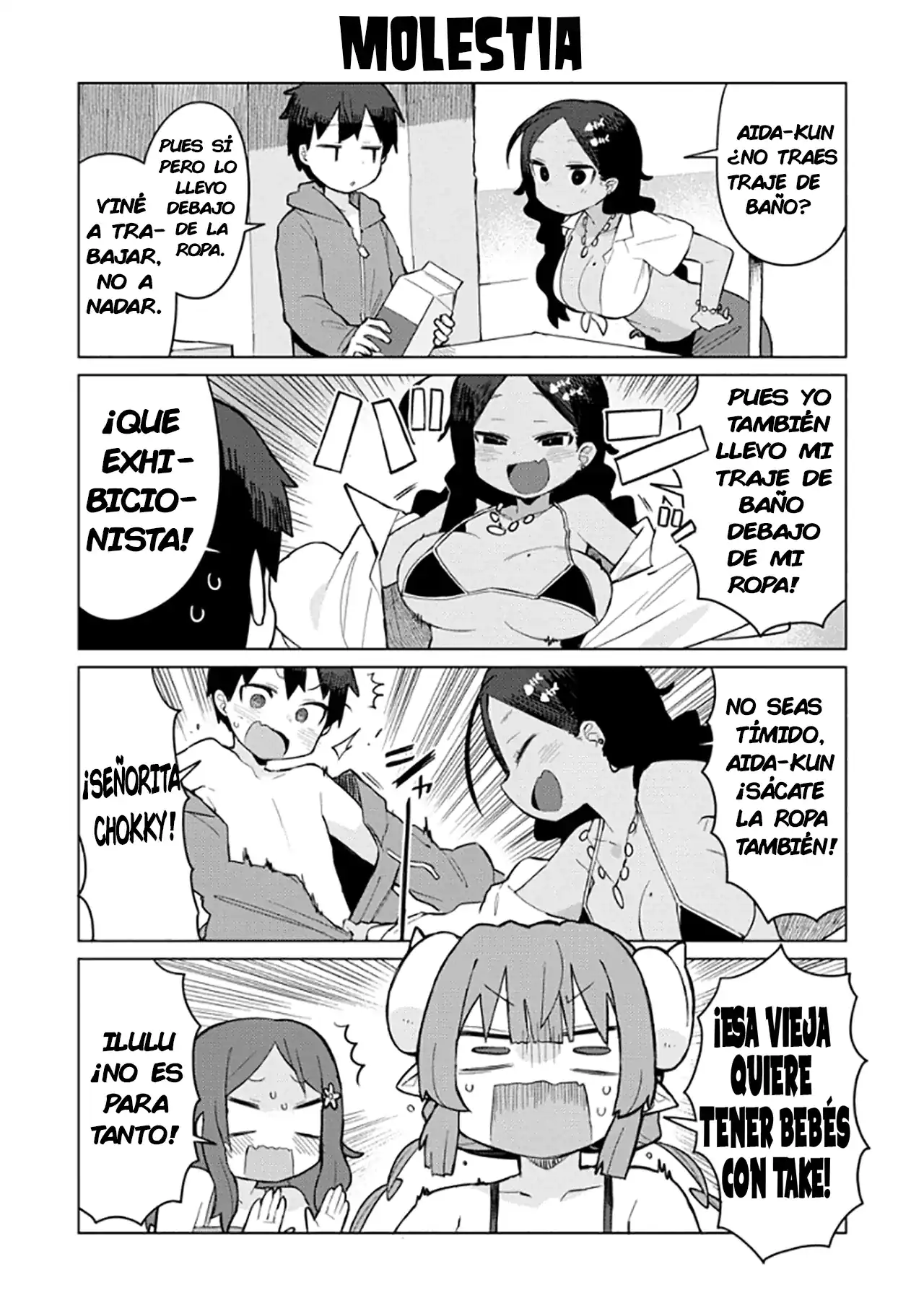 Página 9 — Capítulo 5 de Kobayashi-san Chi no Maid Dragon: Ilulu wa Koi toka Wakarimasen!