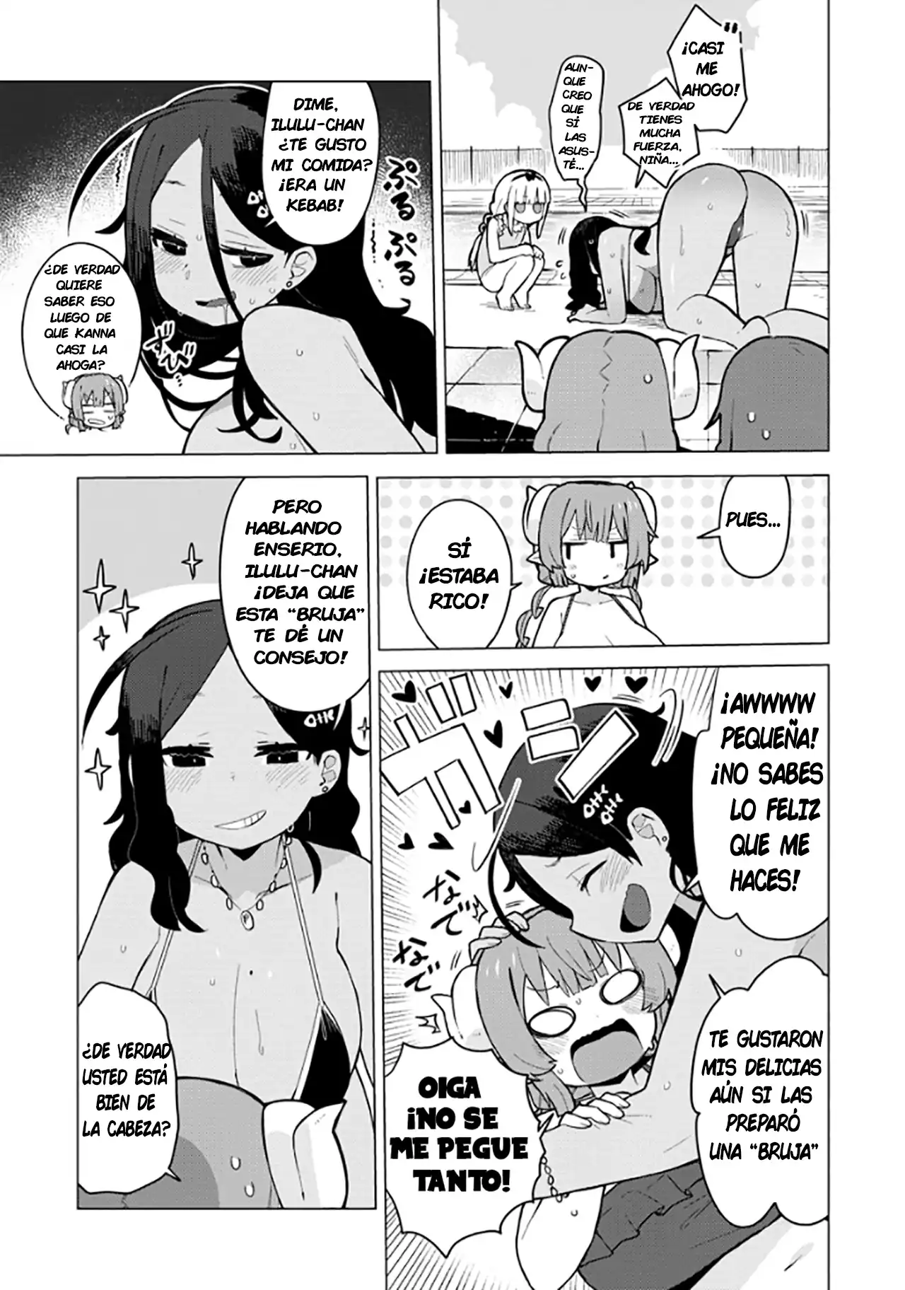 Página 13 — Capítulo 5 de Kobayashi-san Chi no Maid Dragon: Ilulu wa Koi toka Wakarimasen!
