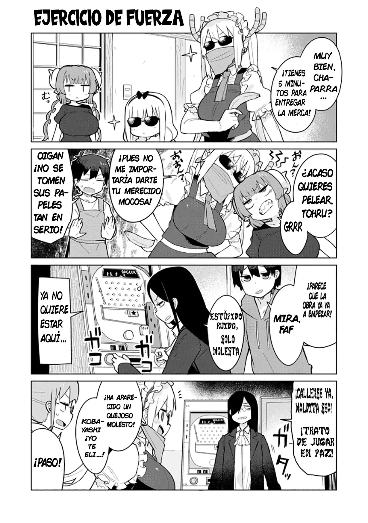 Página 3 — Capítulo 6 de Kobayashi-san Chi no Maid Dragon: Ilulu wa Koi toka Wakarimasen!