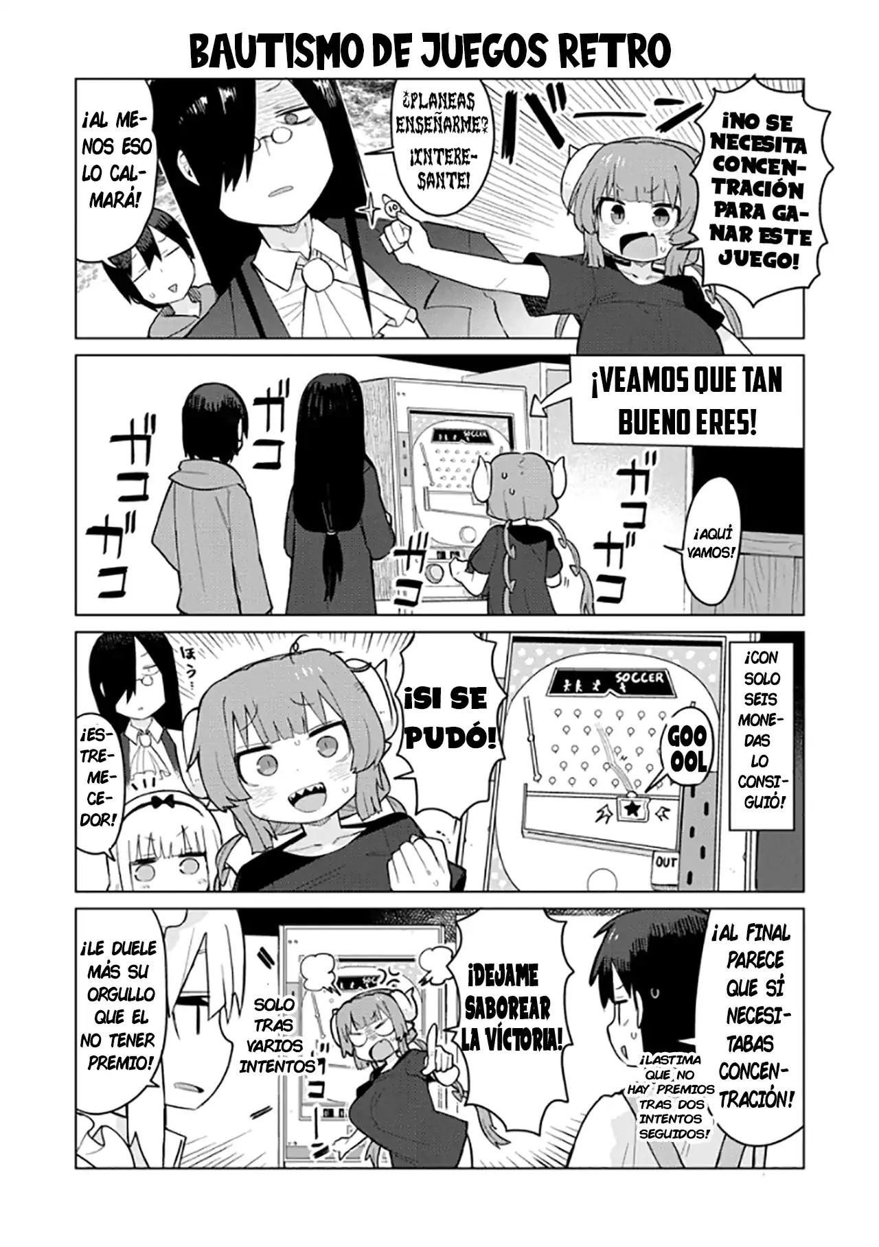Página 4 — Capítulo 6 de Kobayashi-san Chi no Maid Dragon: Ilulu wa Koi toka Wakarimasen!