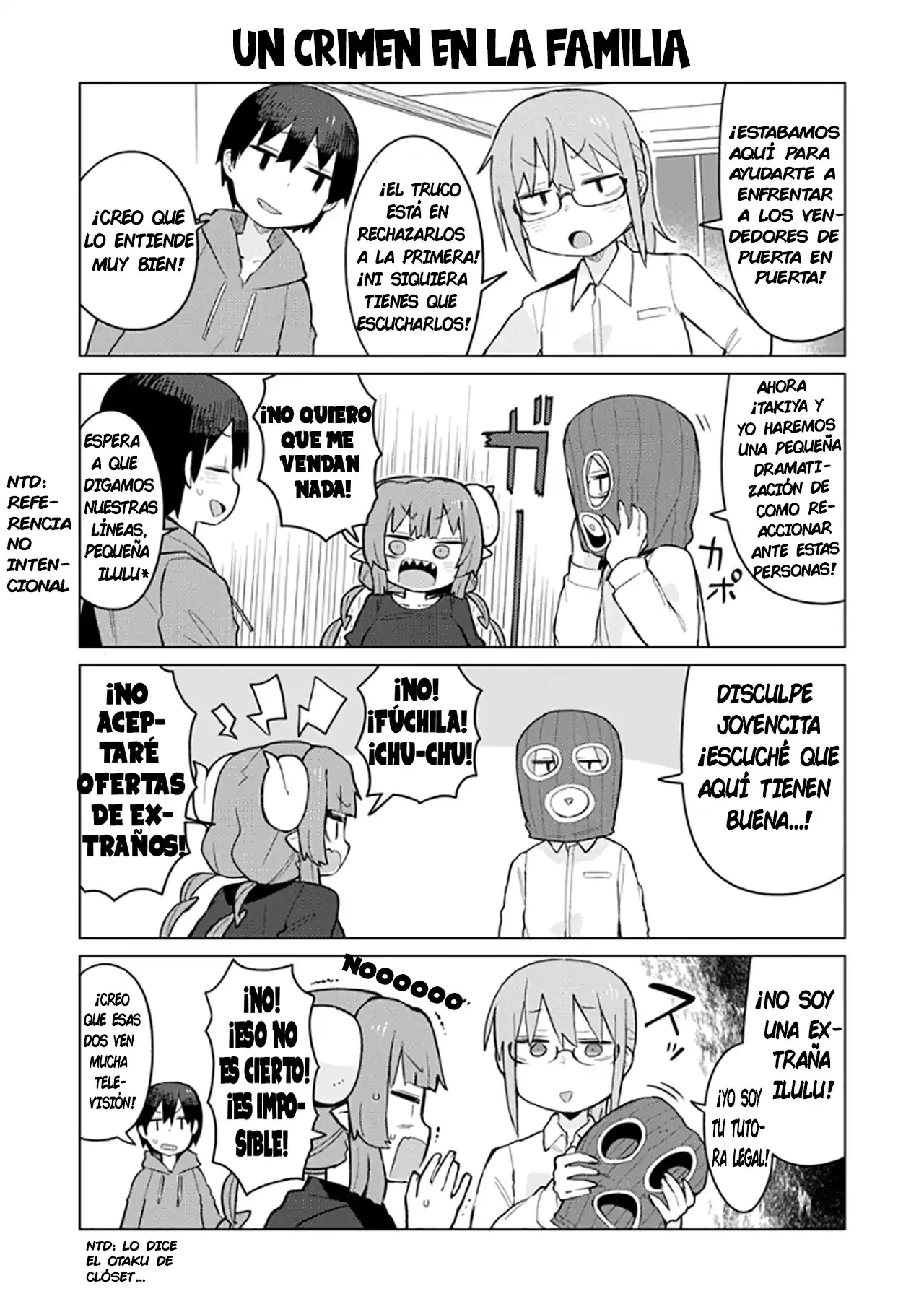 Página 6 — Capítulo 6 de Kobayashi-san Chi no Maid Dragon: Ilulu wa Koi toka Wakarimasen!