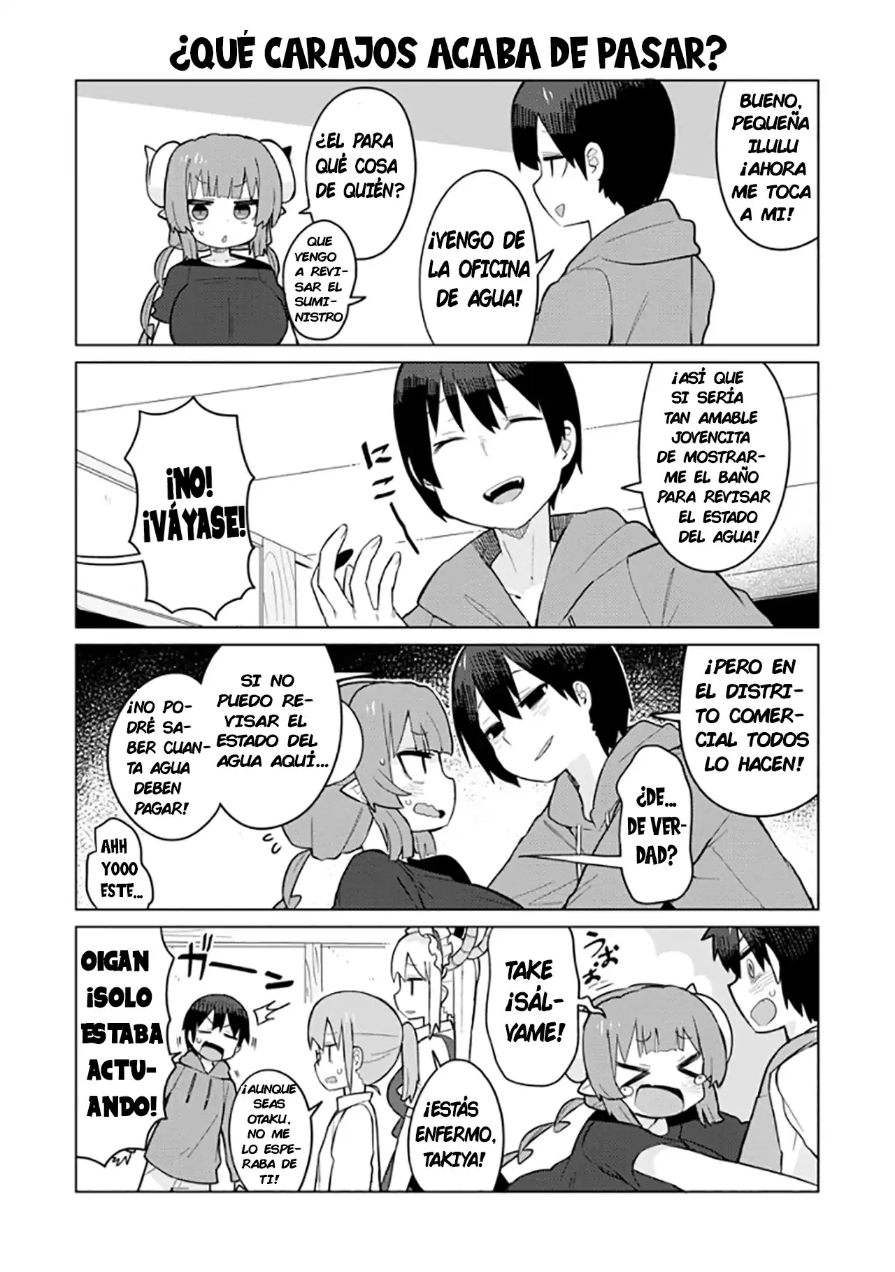 Página 7 — Capítulo 6 de Kobayashi-san Chi no Maid Dragon: Ilulu wa Koi toka Wakarimasen!