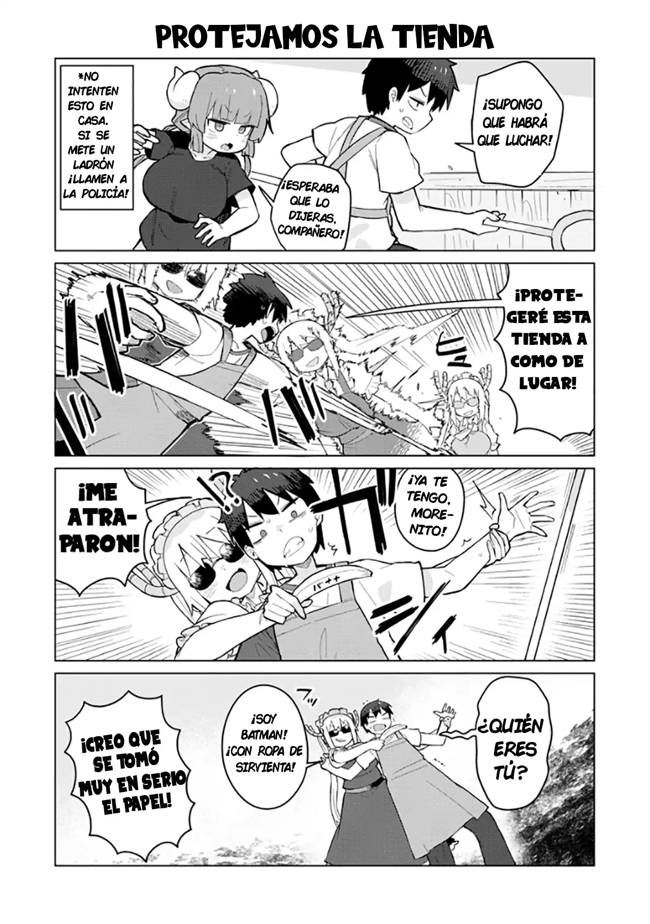 Página 9 — Capítulo 6 de Kobayashi-san Chi no Maid Dragon: Ilulu wa Koi toka Wakarimasen!
