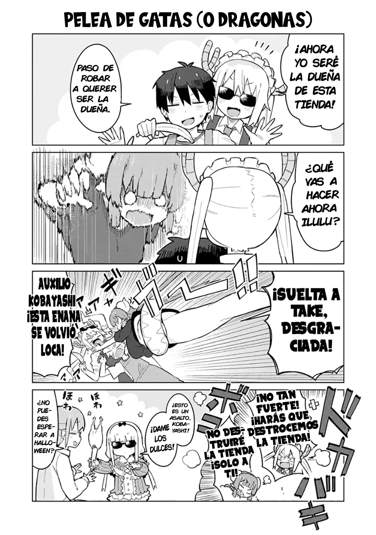 Página 10 — Capítulo 6 de Kobayashi-san Chi no Maid Dragon: Ilulu wa Koi toka Wakarimasen!
