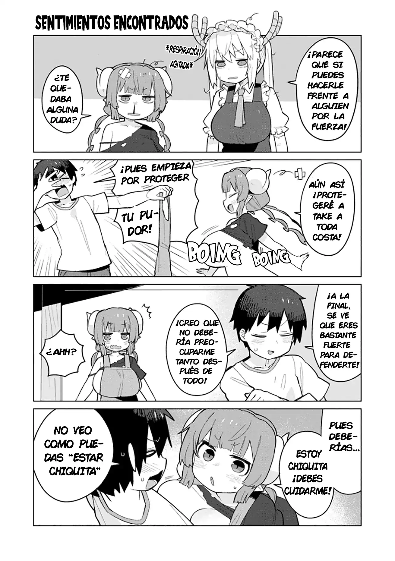 Página 11 — Capítulo 6 de Kobayashi-san Chi no Maid Dragon: Ilulu wa Koi toka Wakarimasen!