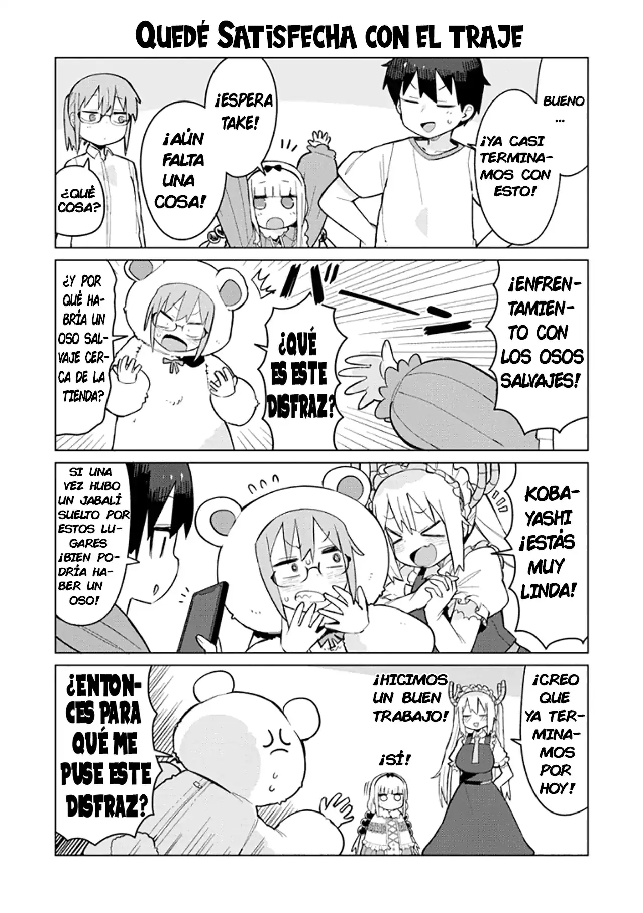 Página 12 — Capítulo 6 de Kobayashi-san Chi no Maid Dragon: Ilulu wa Koi toka Wakarimasen!