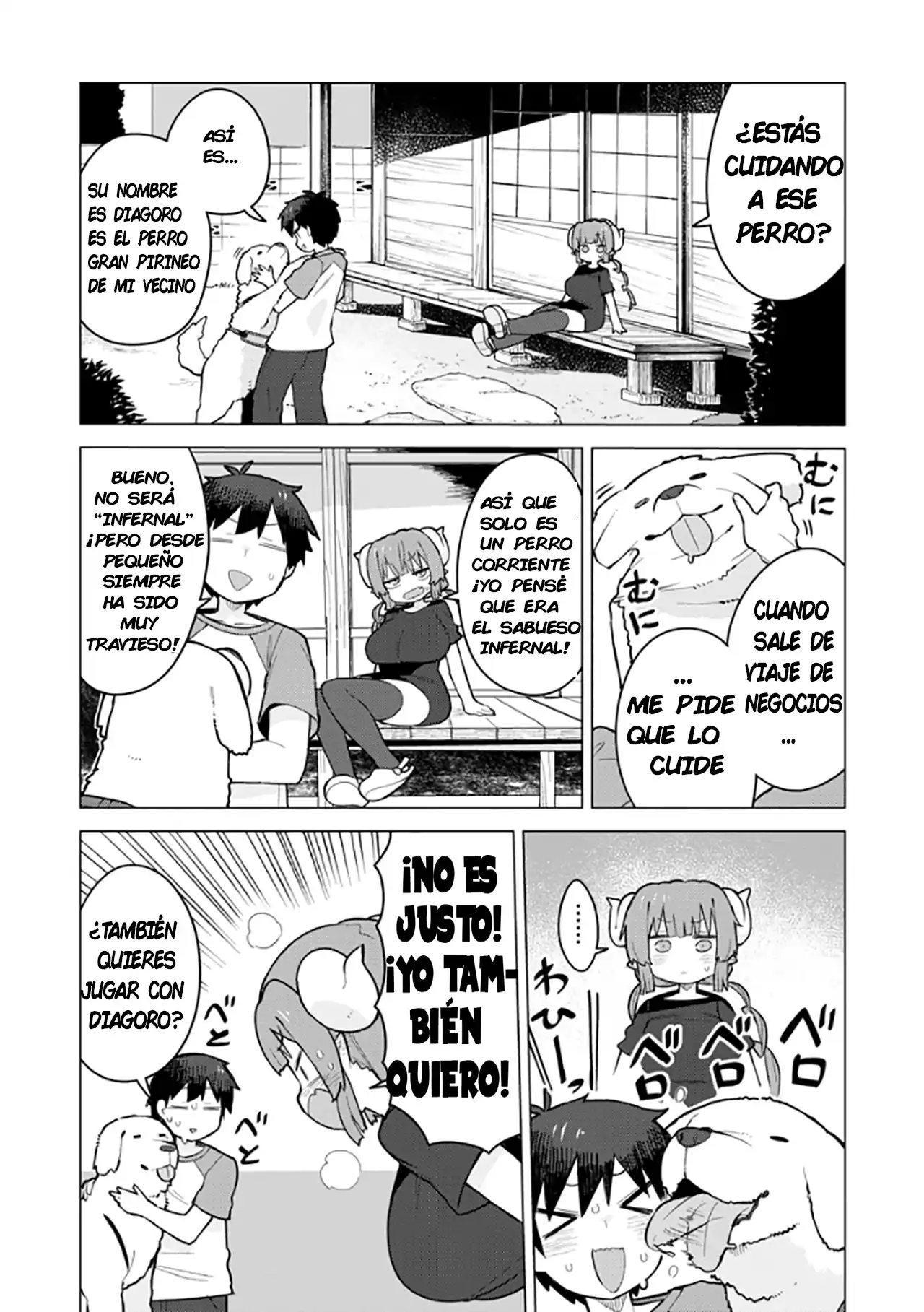 Página 2 — Capítulo 7 de Kobayashi-san Chi no Maid Dragon: Ilulu wa Koi toka Wakarimasen!