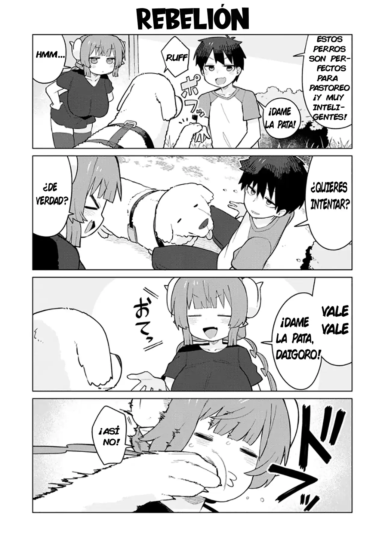 Página 3 — Capítulo 7 de Kobayashi-san Chi no Maid Dragon: Ilulu wa Koi toka Wakarimasen!