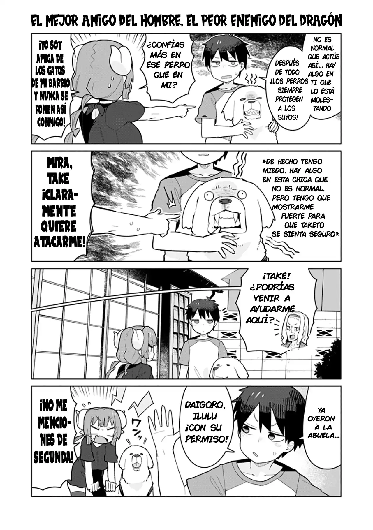 Página 5 — Capítulo 7 de Kobayashi-san Chi no Maid Dragon: Ilulu wa Koi toka Wakarimasen!