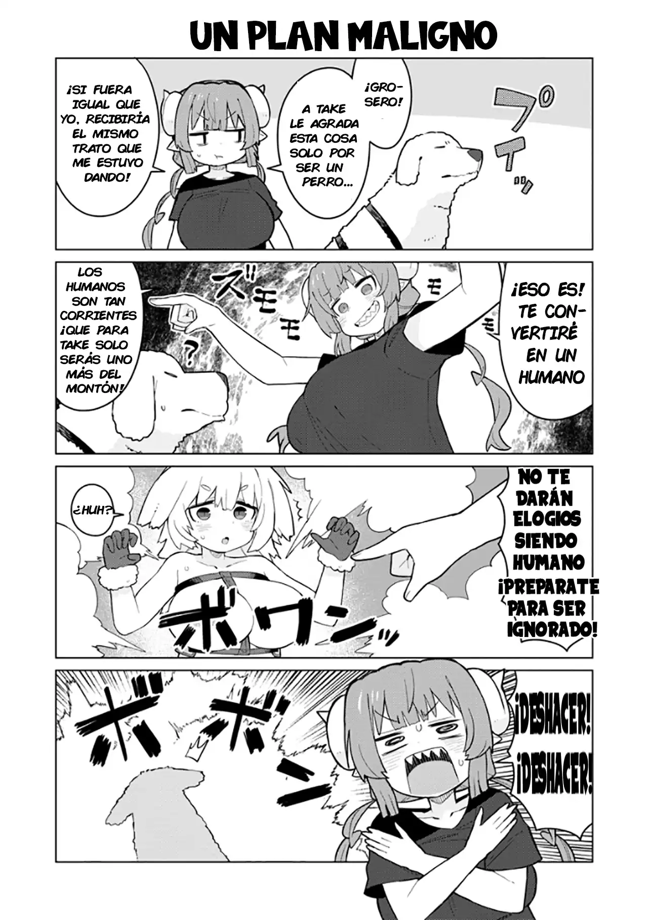 Página 6 — Capítulo 7 de Kobayashi-san Chi no Maid Dragon: Ilulu wa Koi toka Wakarimasen!