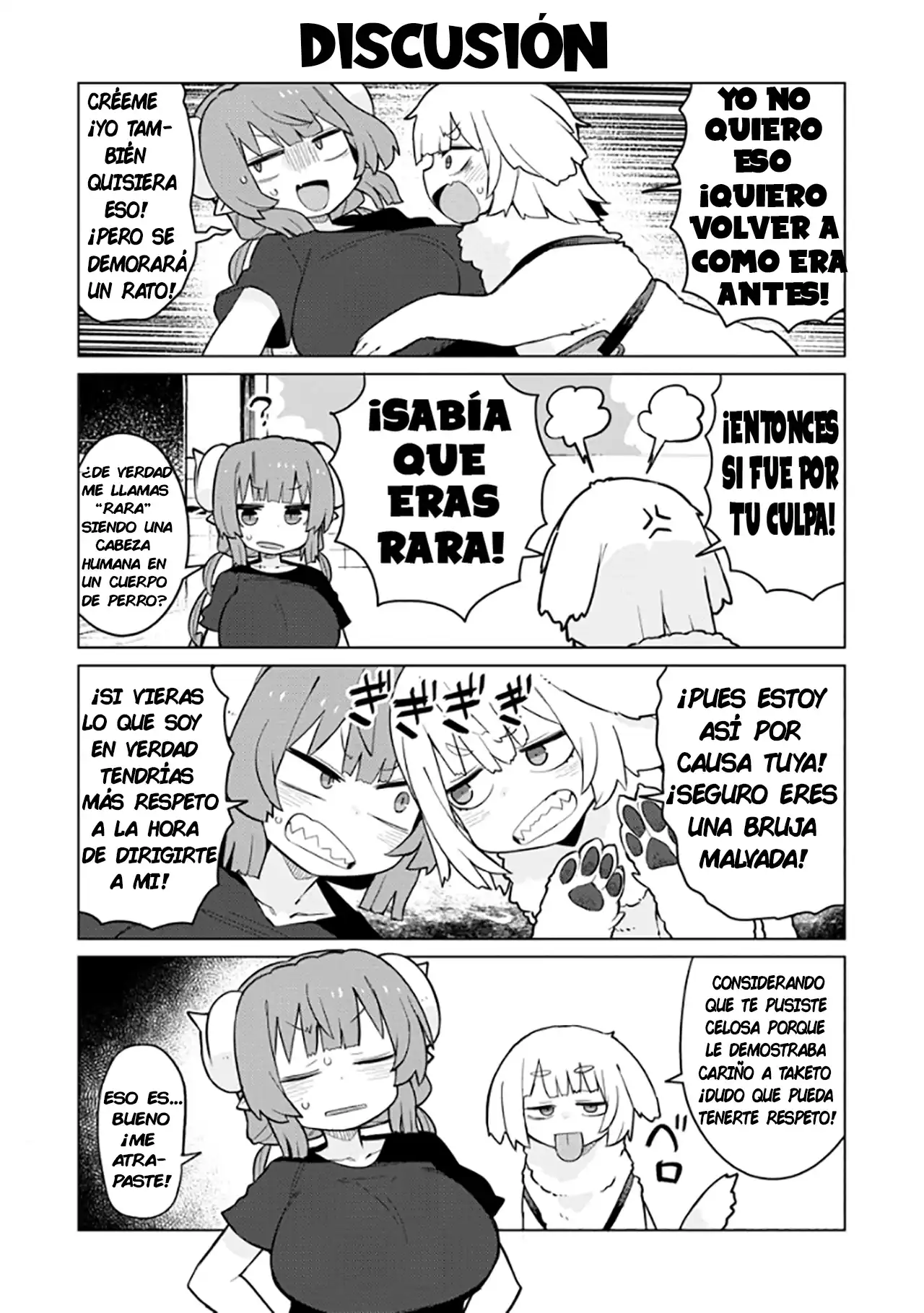Página 9 — Capítulo 7 de Kobayashi-san Chi no Maid Dragon: Ilulu wa Koi toka Wakarimasen!