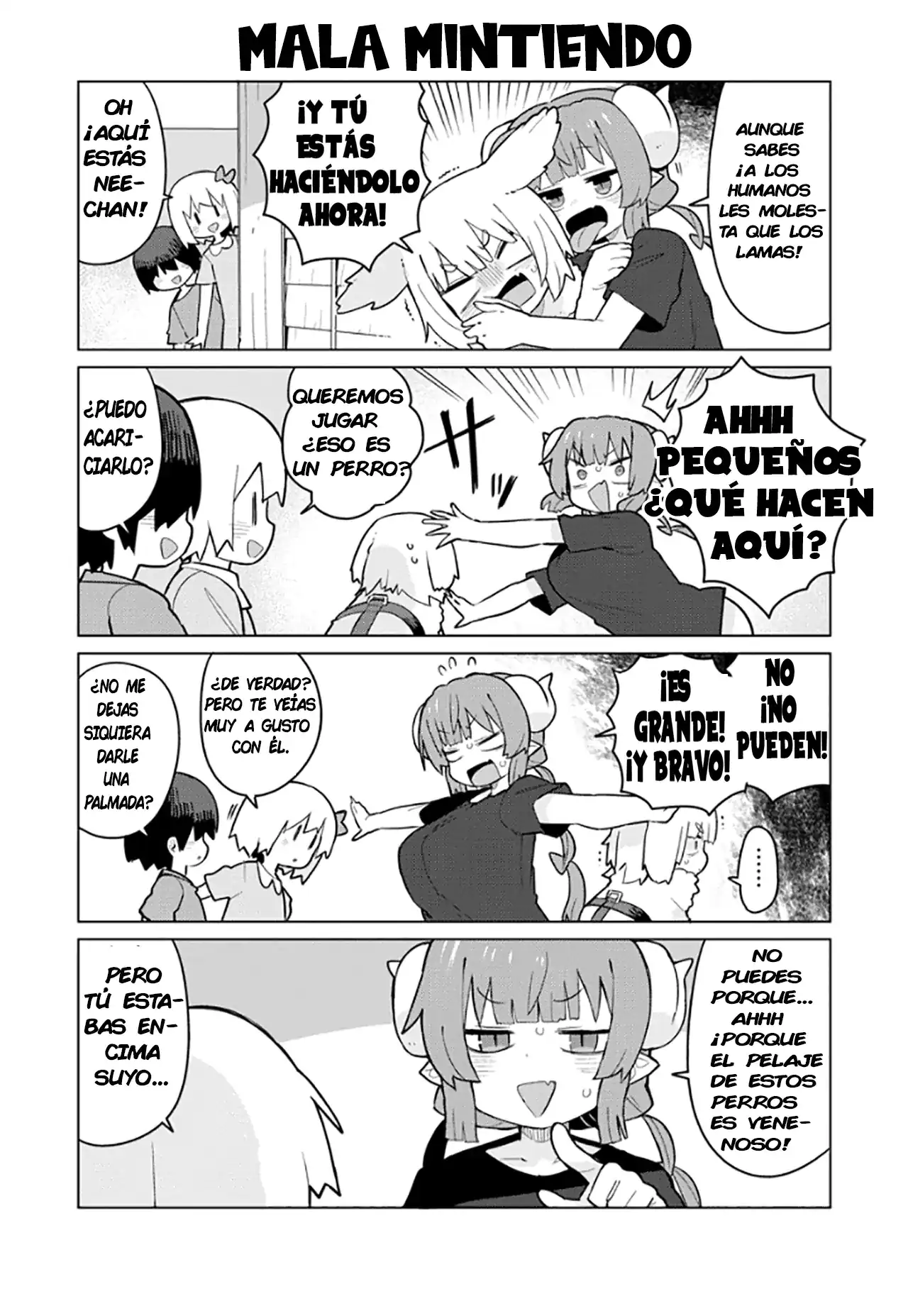 Página 10 — Capítulo 7 de Kobayashi-san Chi no Maid Dragon: Ilulu wa Koi toka Wakarimasen!
