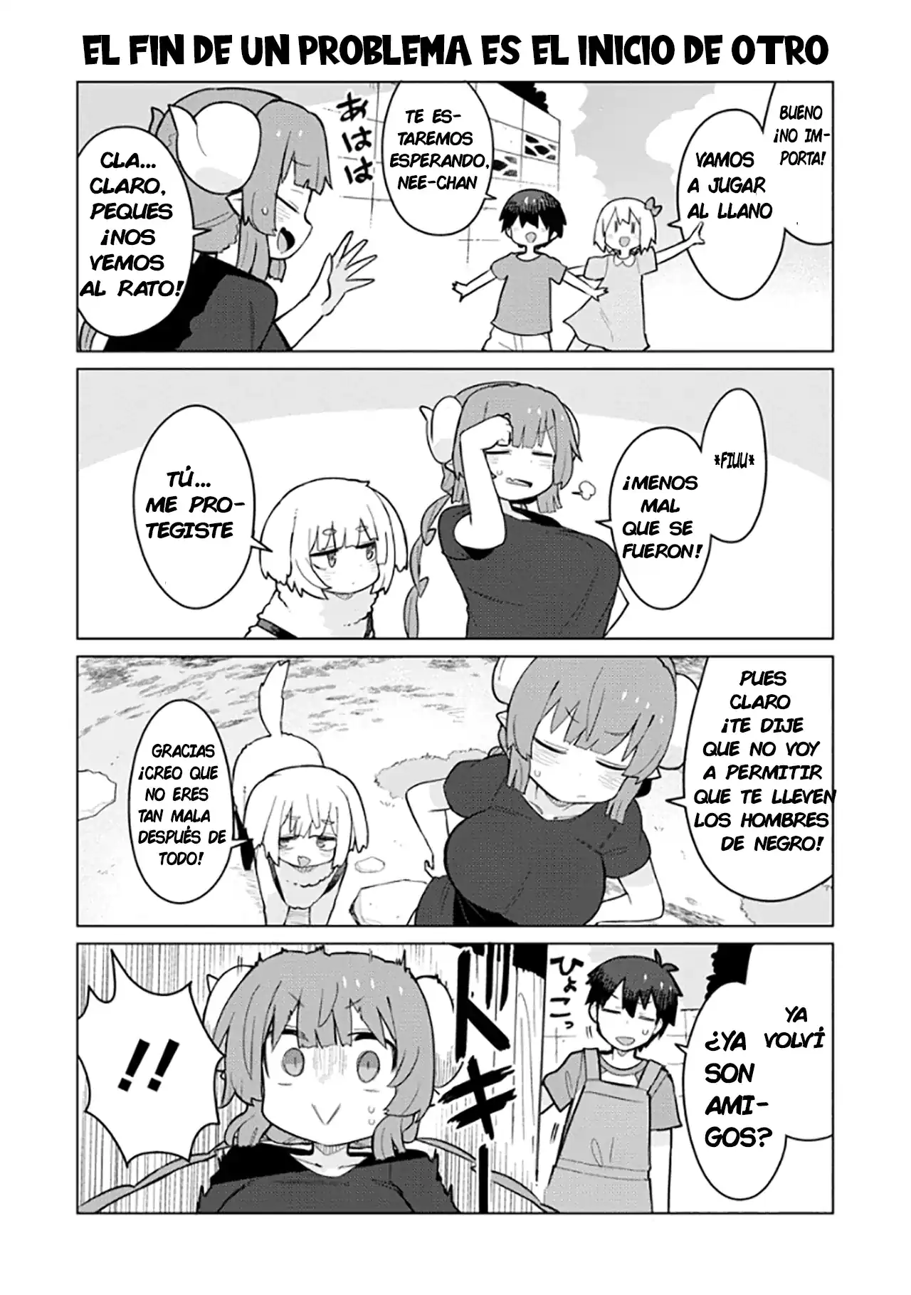 Página 11 — Capítulo 7 de Kobayashi-san Chi no Maid Dragon: Ilulu wa Koi toka Wakarimasen!