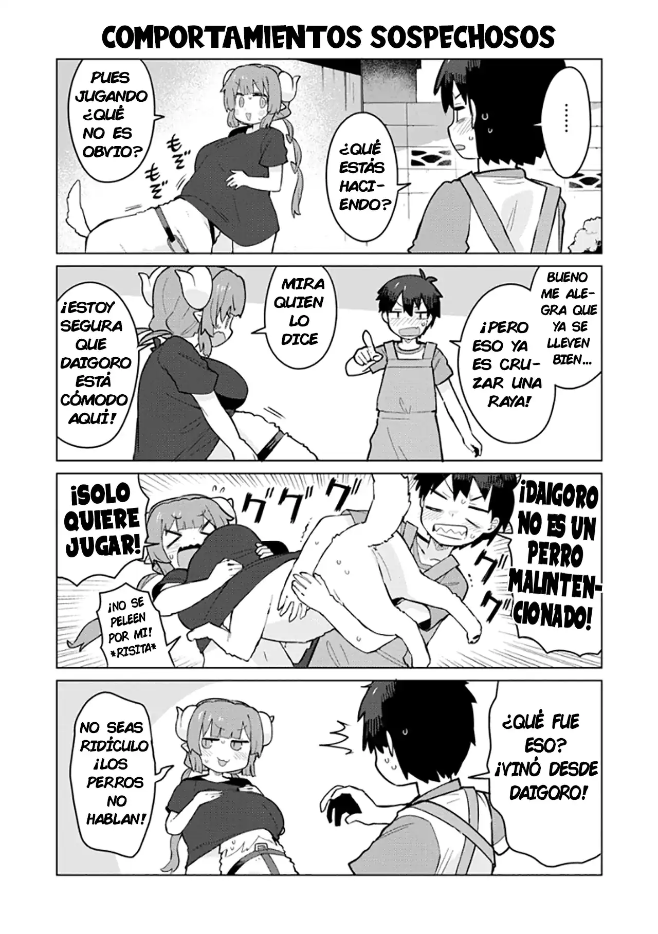 Página 12 — Capítulo 7 de Kobayashi-san Chi no Maid Dragon: Ilulu wa Koi toka Wakarimasen!