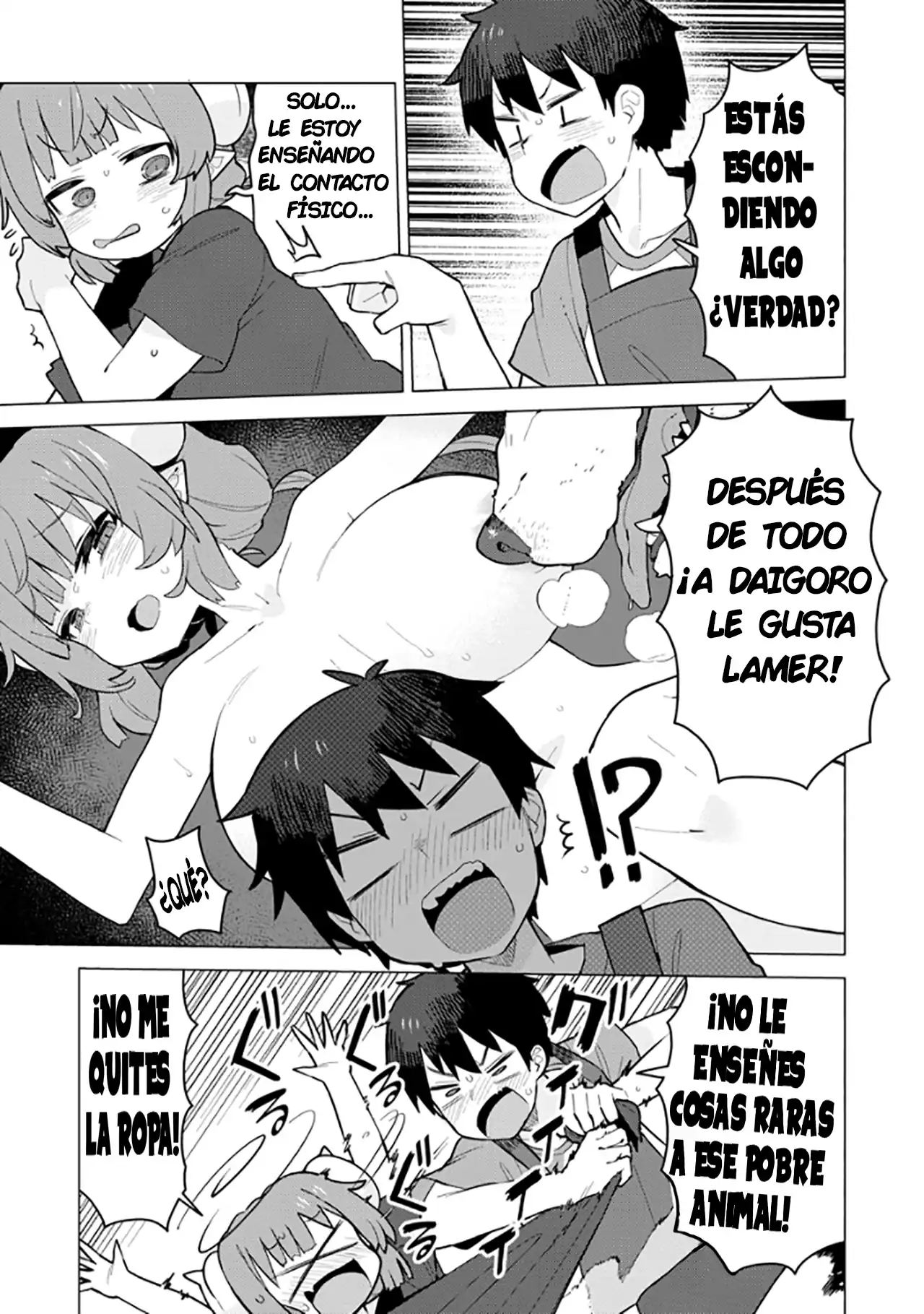 Página 13 — Capítulo 7 de Kobayashi-san Chi no Maid Dragon: Ilulu wa Koi toka Wakarimasen!