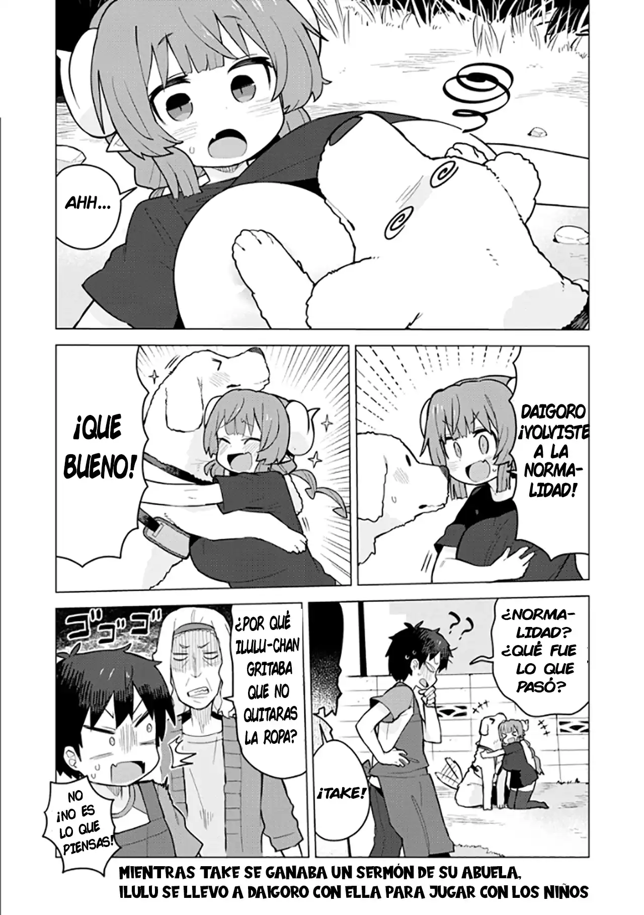Página 14 — Capítulo 7 de Kobayashi-san Chi no Maid Dragon: Ilulu wa Koi toka Wakarimasen!