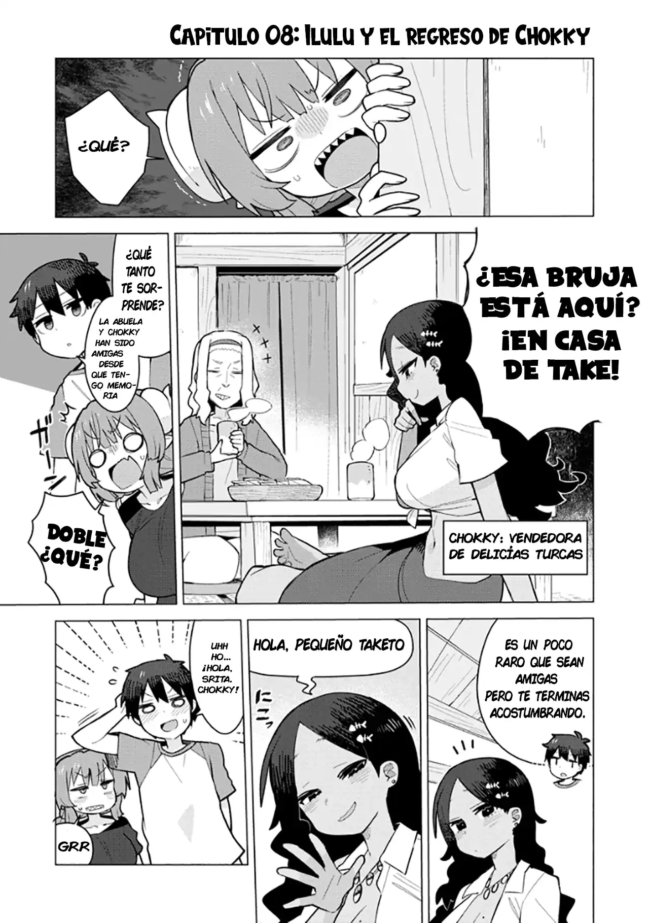 Página 1 — Capítulo 8 de Kobayashi-san Chi no Maid Dragon: Ilulu wa Koi toka Wakarimasen!