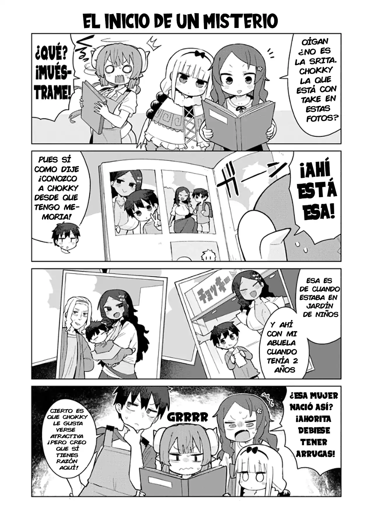 Página 5 — Capítulo 8 de Kobayashi-san Chi no Maid Dragon: Ilulu wa Koi toka Wakarimasen!