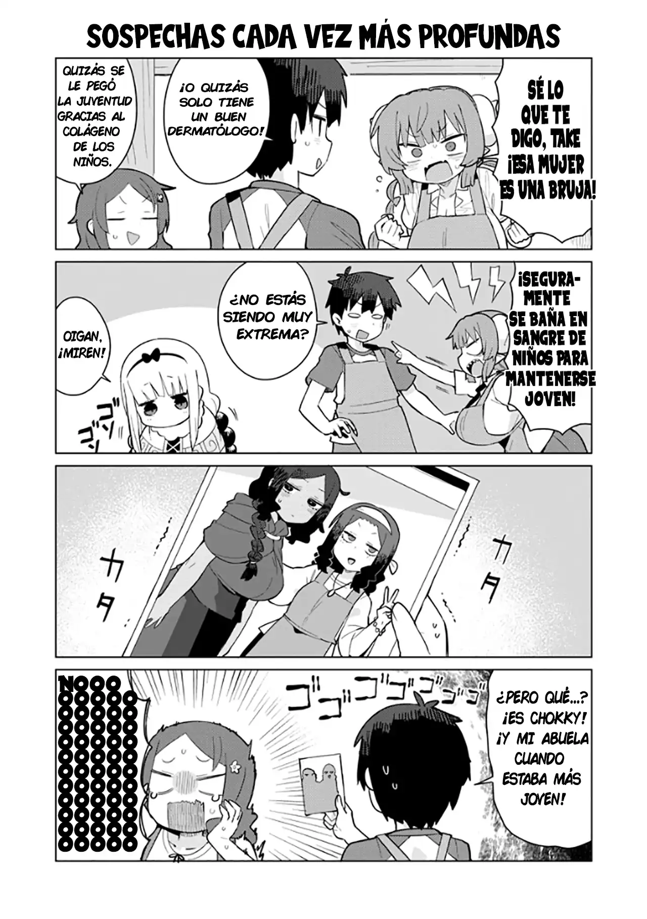 Página 6 — Capítulo 8 de Kobayashi-san Chi no Maid Dragon: Ilulu wa Koi toka Wakarimasen!