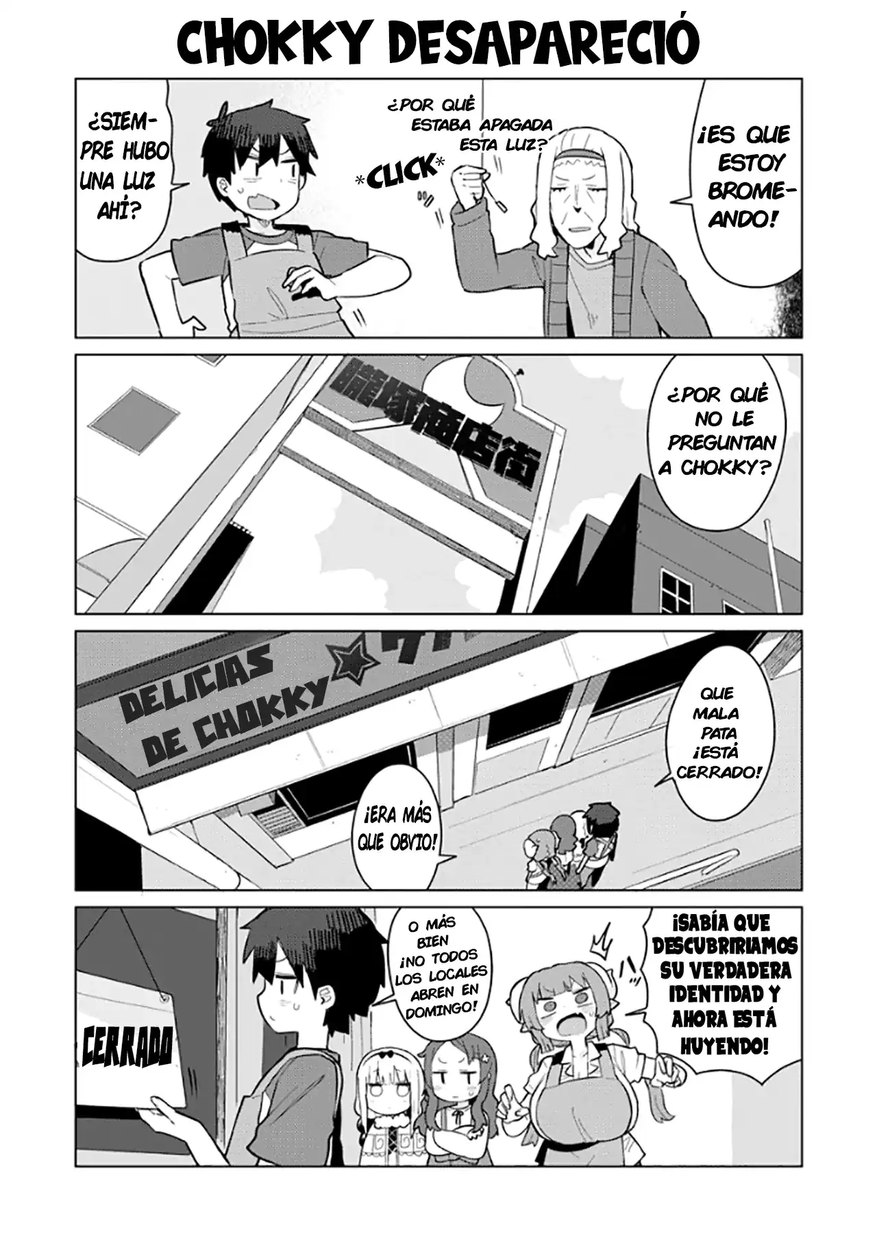 Página 8 — Capítulo 8 de Kobayashi-san Chi no Maid Dragon: Ilulu wa Koi toka Wakarimasen!