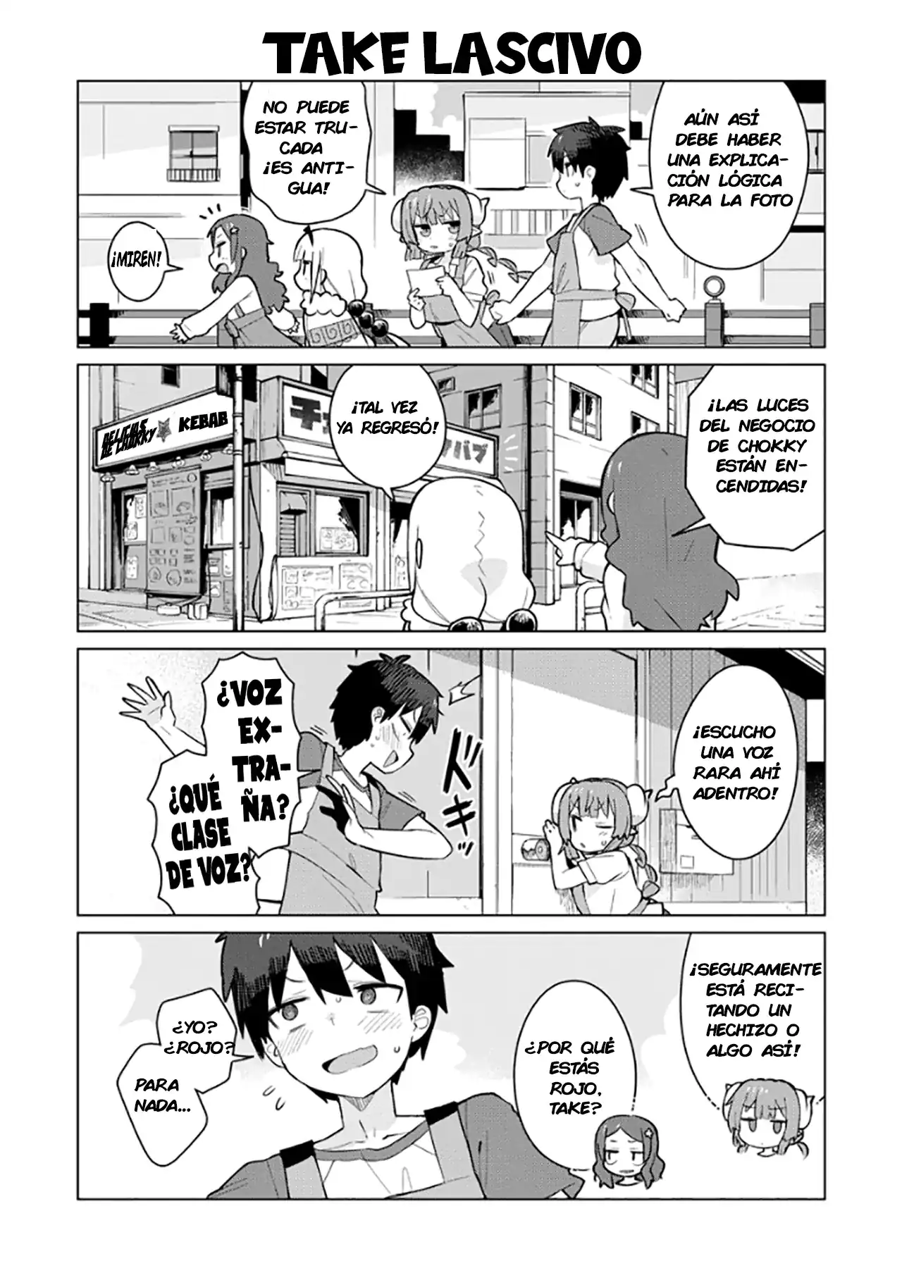 Página 10 — Capítulo 8 de Kobayashi-san Chi no Maid Dragon: Ilulu wa Koi toka Wakarimasen!
