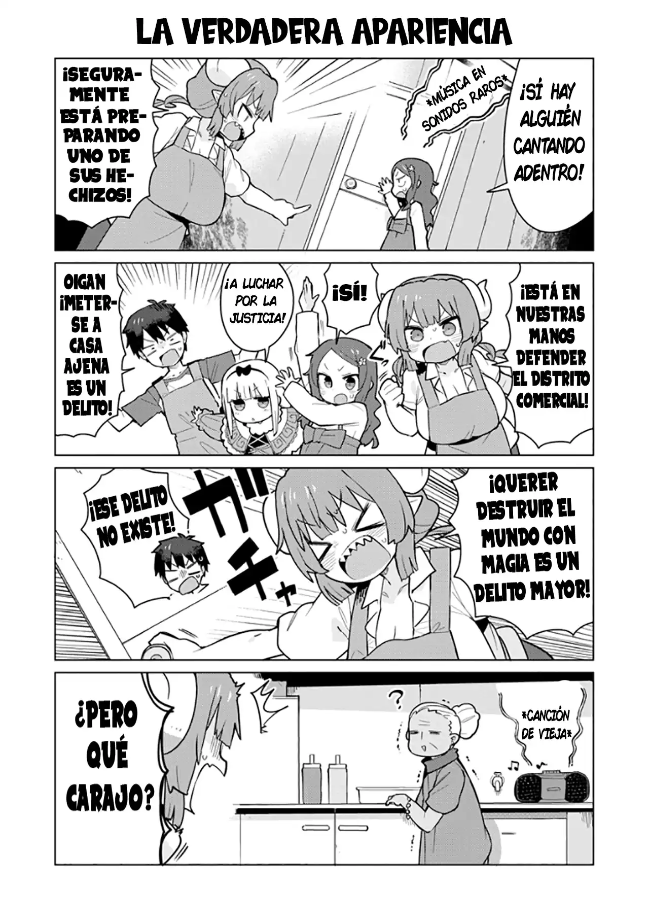 Página 11 — Capítulo 8 de Kobayashi-san Chi no Maid Dragon: Ilulu wa Koi toka Wakarimasen!