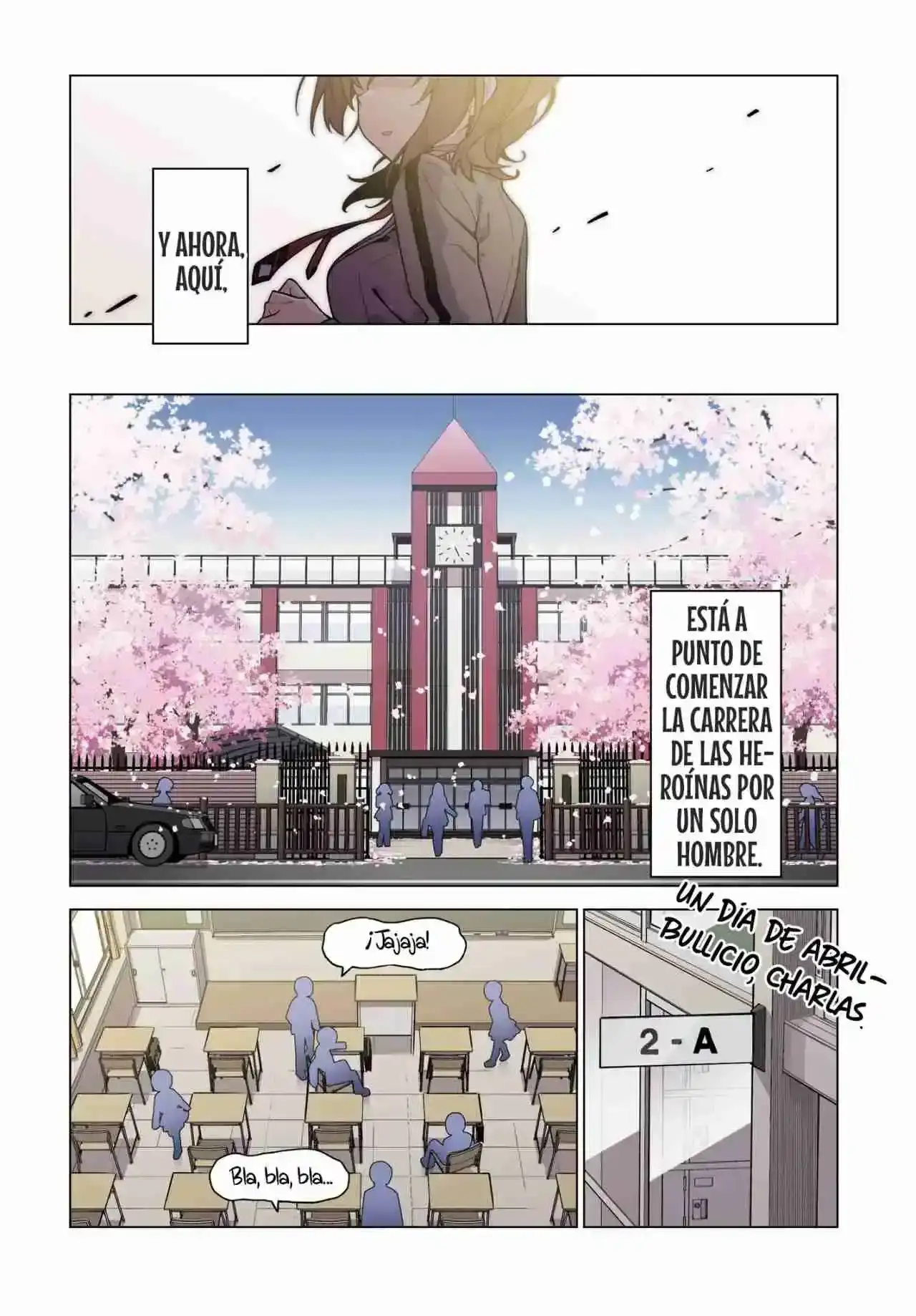 Página 6 — La chica que puede decir claramente ‘Te amo’ es invencible Capítulo 1