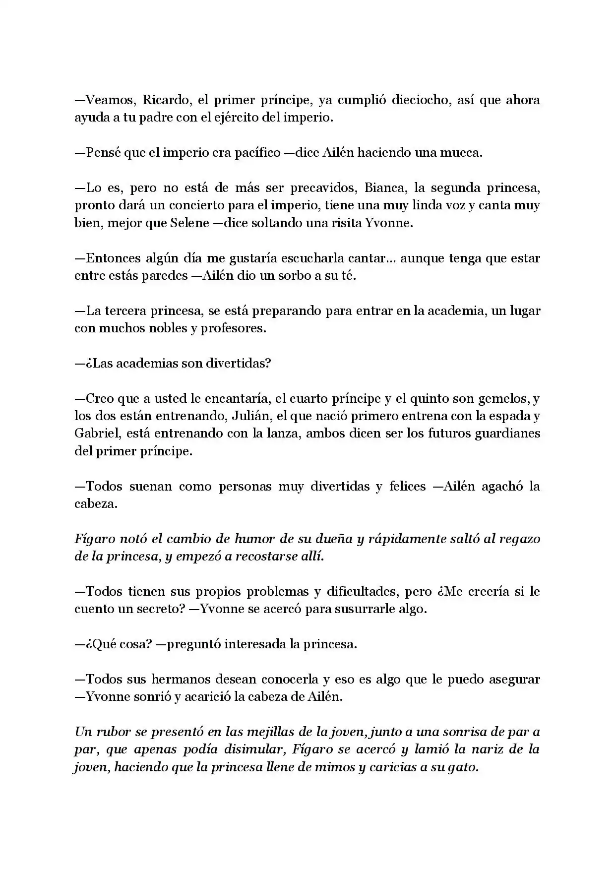 Página 4 — Capítulo 2 de La hija maldita del imperio Rivadavia