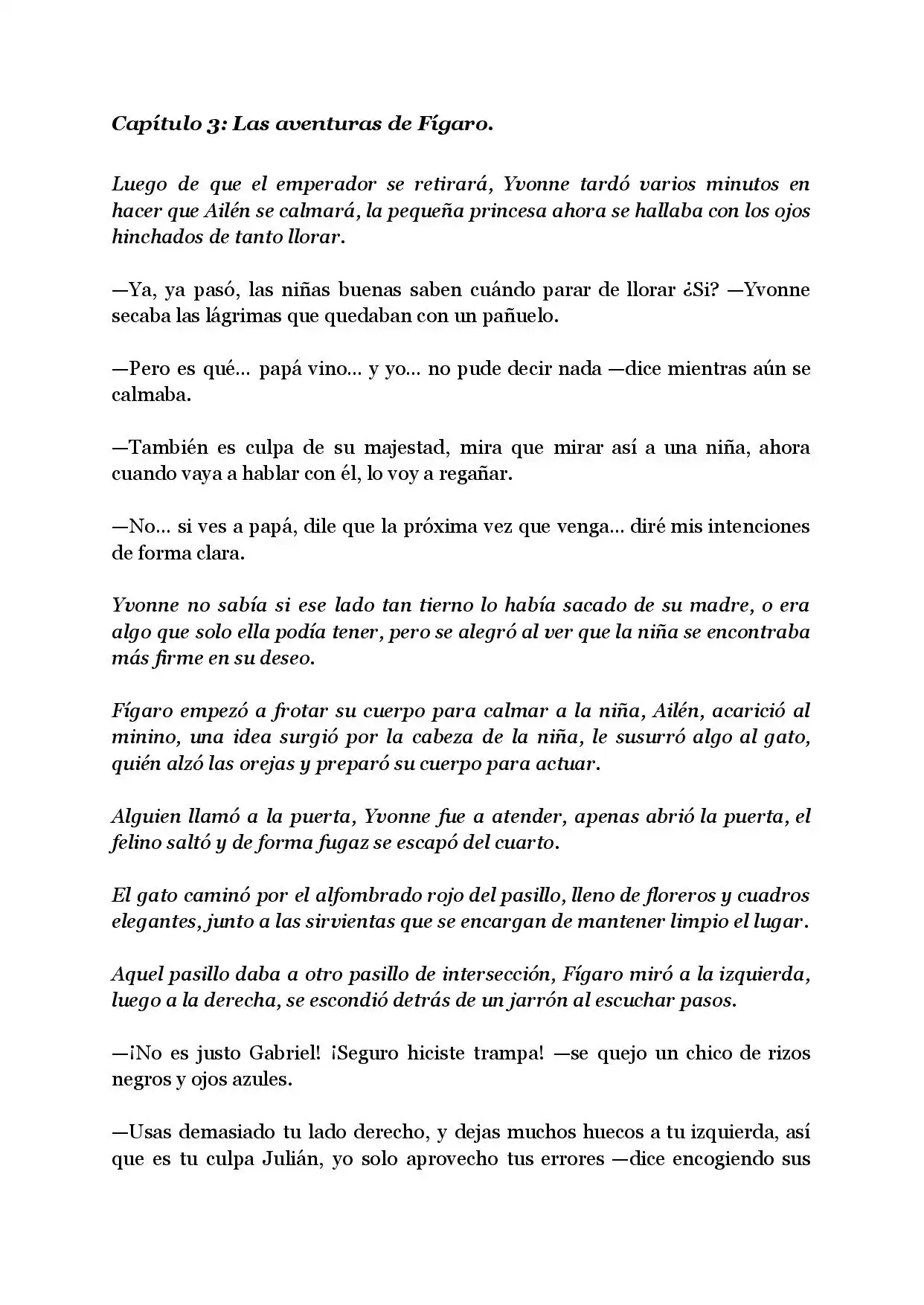 Página 2 — Capítulo 3 de La hija maldita del imperio Rivadavia