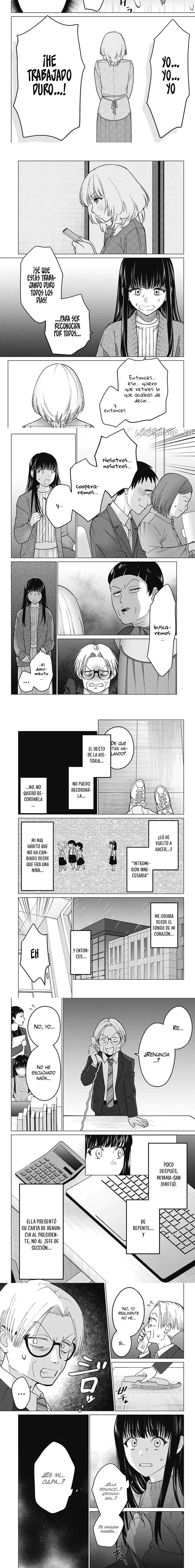 Página 4 — La historia del inesperado encuentro entre una chica gal y la presidenta del consejo estudiantil Capítulo 8