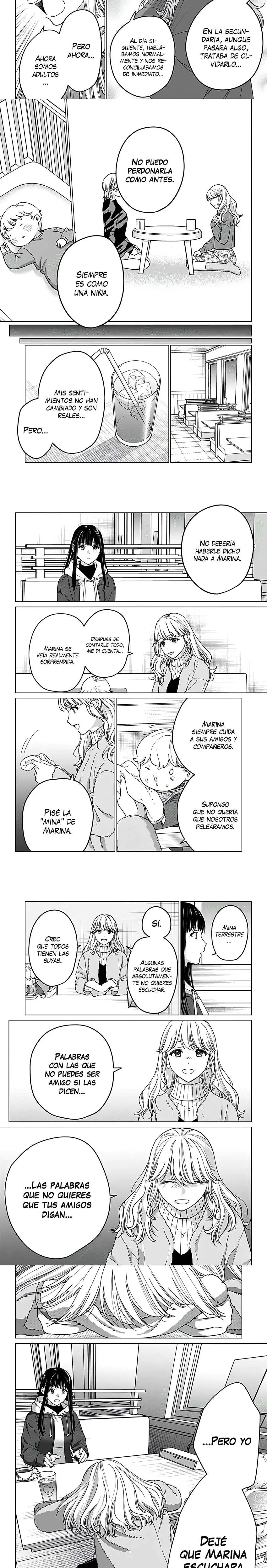 Página 5 — La historia del inesperado encuentro entre una chica gal y la presidenta del consejo estudiantil Capítulo 11