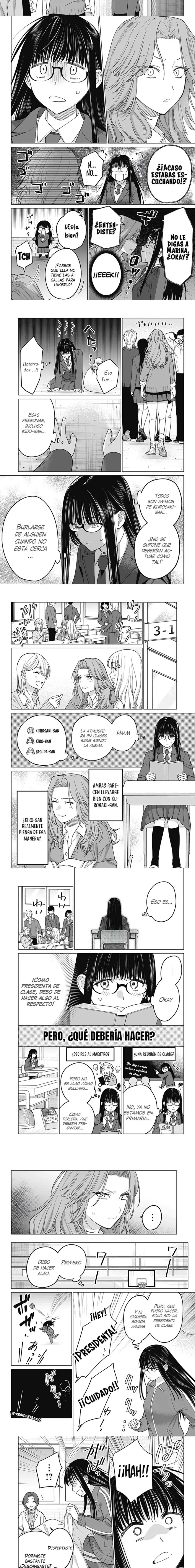 Página 2 — La historia del inesperado encuentro entre una chica gal y la presidenta del consejo estudiantil Capítulo 12