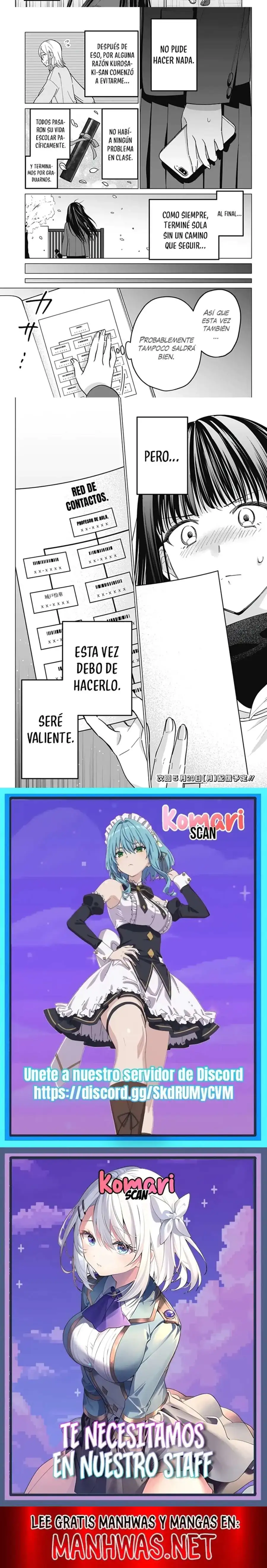 Página 4 — La historia del inesperado encuentro entre una chica gal y la presidenta del consejo estudiantil Capítulo 12
