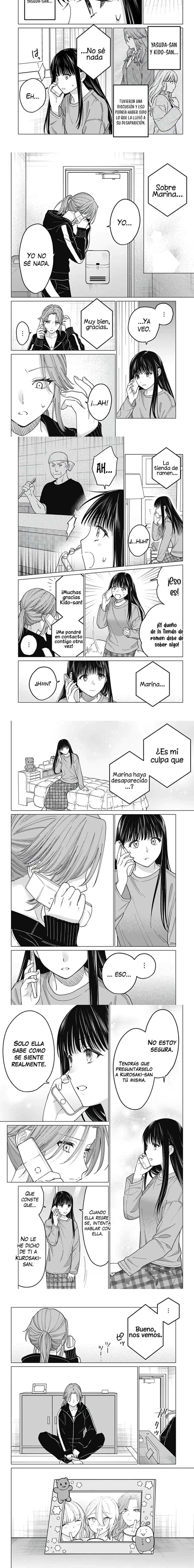 Página 3 — La historia del inesperado encuentro entre una chica gal y la presidenta del consejo estudiantil Capítulo 13