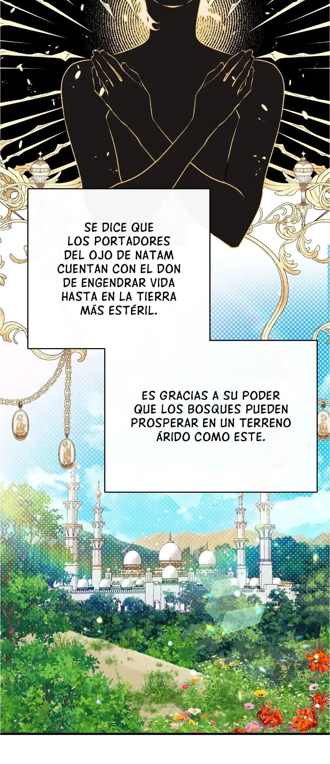 Página 25 — La Flor que Despierta Bajo la Noche Nívea Capítulo 2