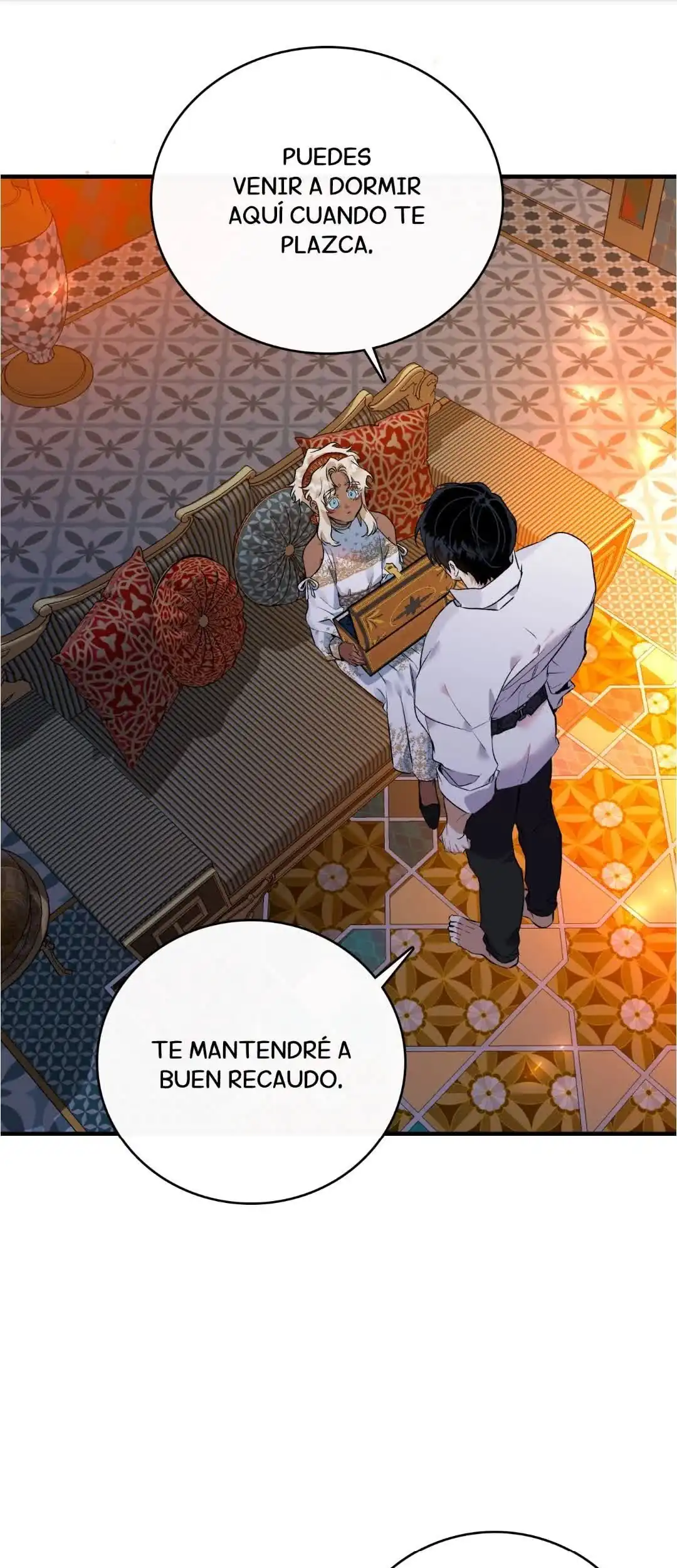 Página 36 — La Flor que Despierta Bajo la Noche Nívea Capítulo 3
