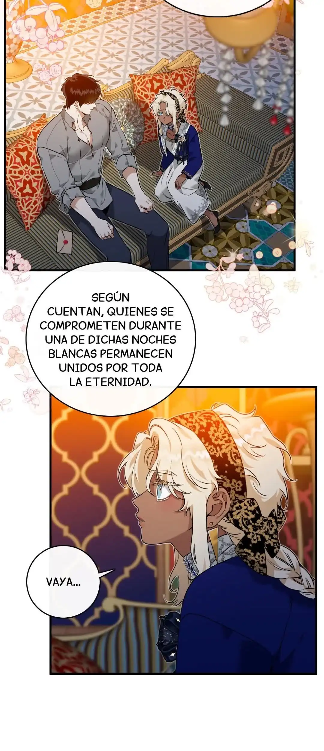 Página 35 — La Flor que Despierta Bajo la Noche Nívea Capítulo 5