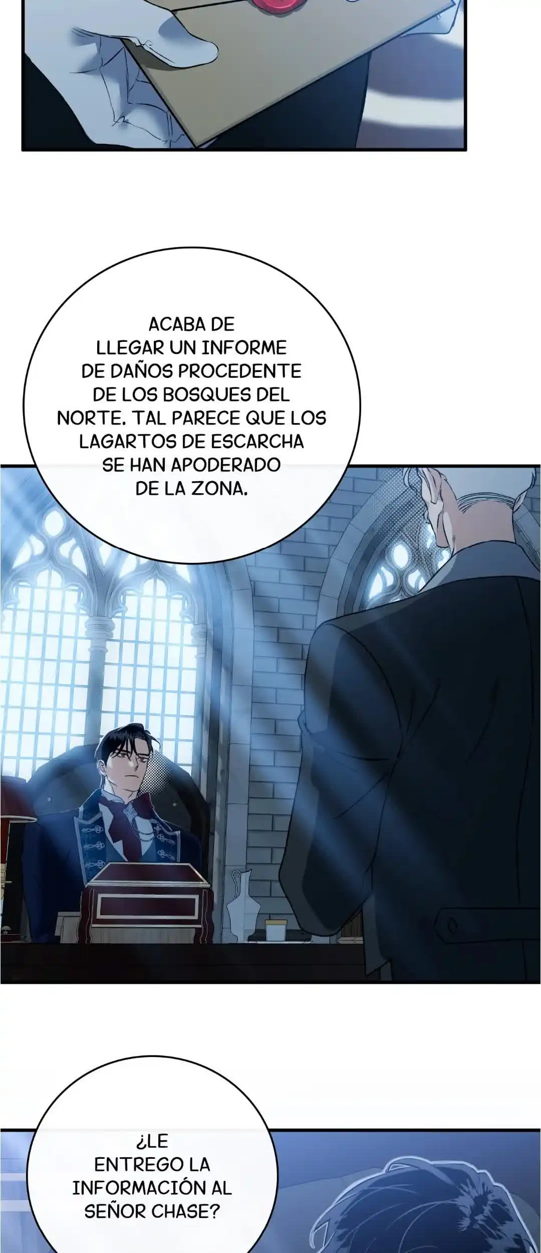 Página 38 — La Flor que Despierta Bajo la Noche Nívea Capítulo 7