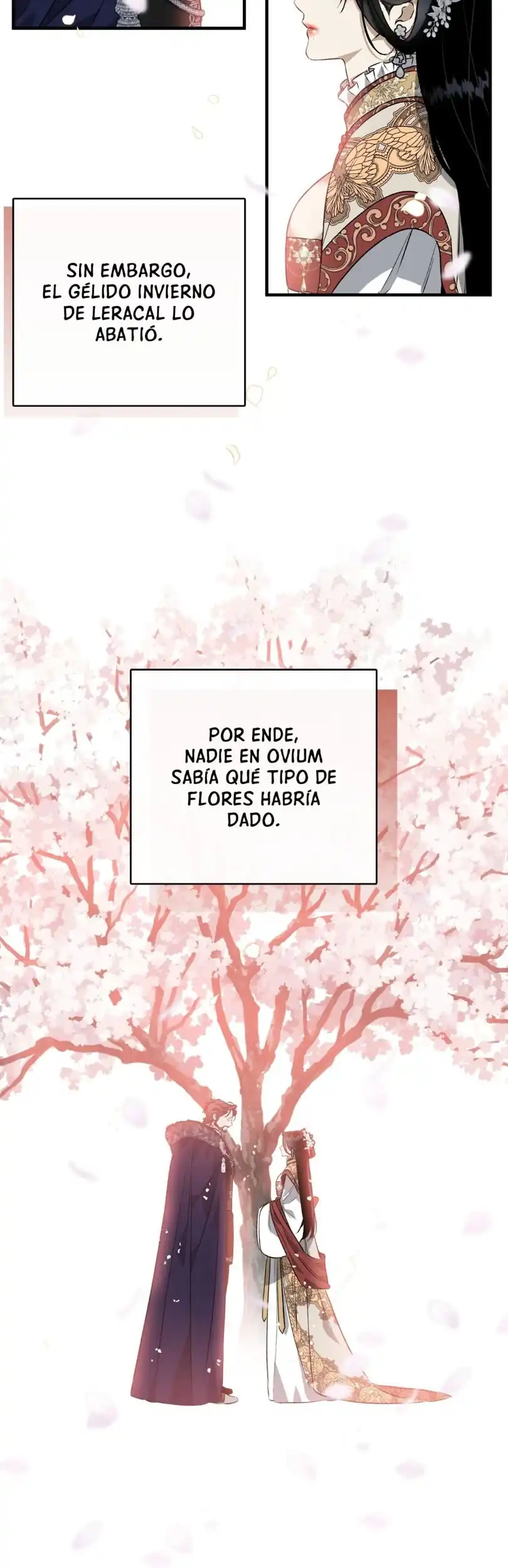Página 9 — La Flor que Despierta Bajo la Noche Nívea Capítulo 13
