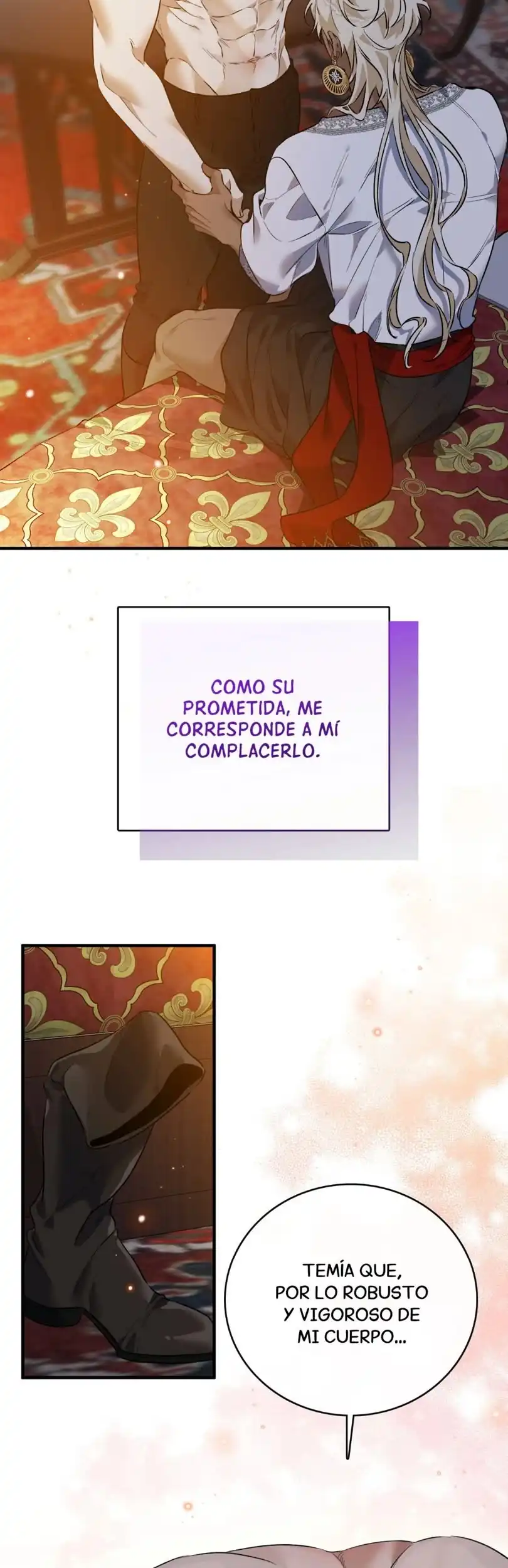 Página 24 — La Flor que Despierta Bajo la Noche Nívea Capítulo 15