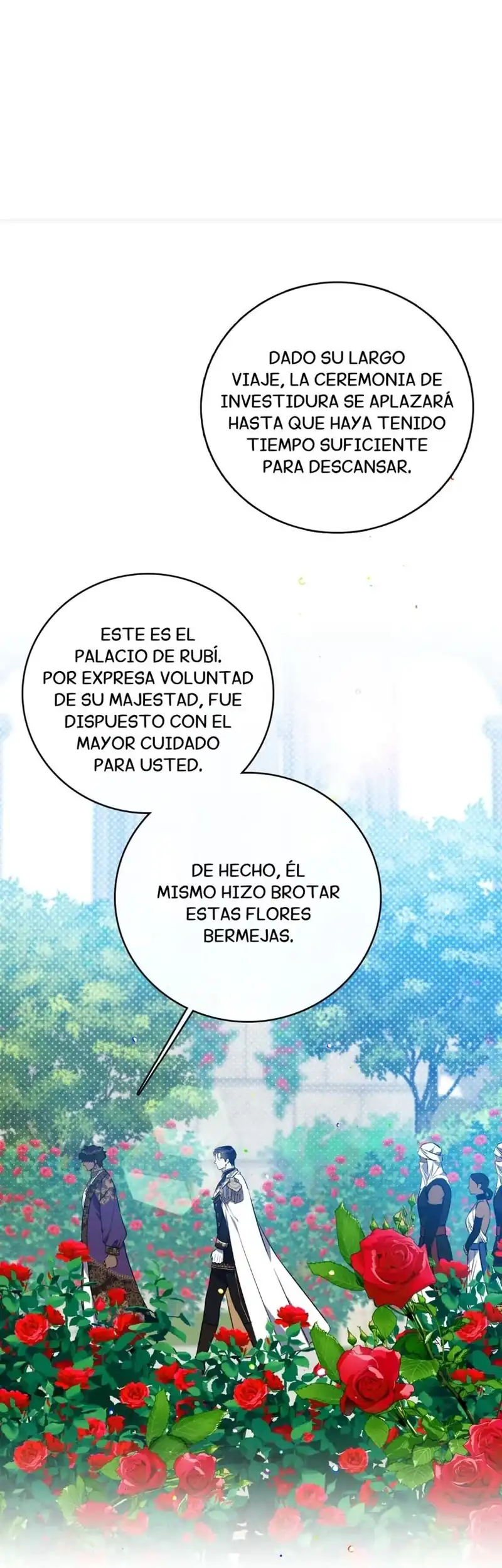 Página 12 — La Flor que Despierta Bajo la Noche Nívea Capítulo 18