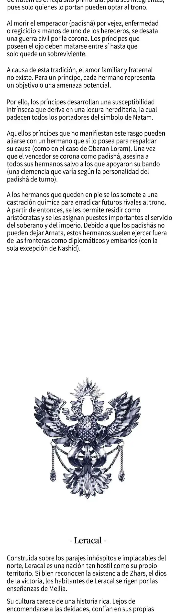 Página 8 — La Flor que Despierta Bajo la Noche Nívea Capítulo 30.5