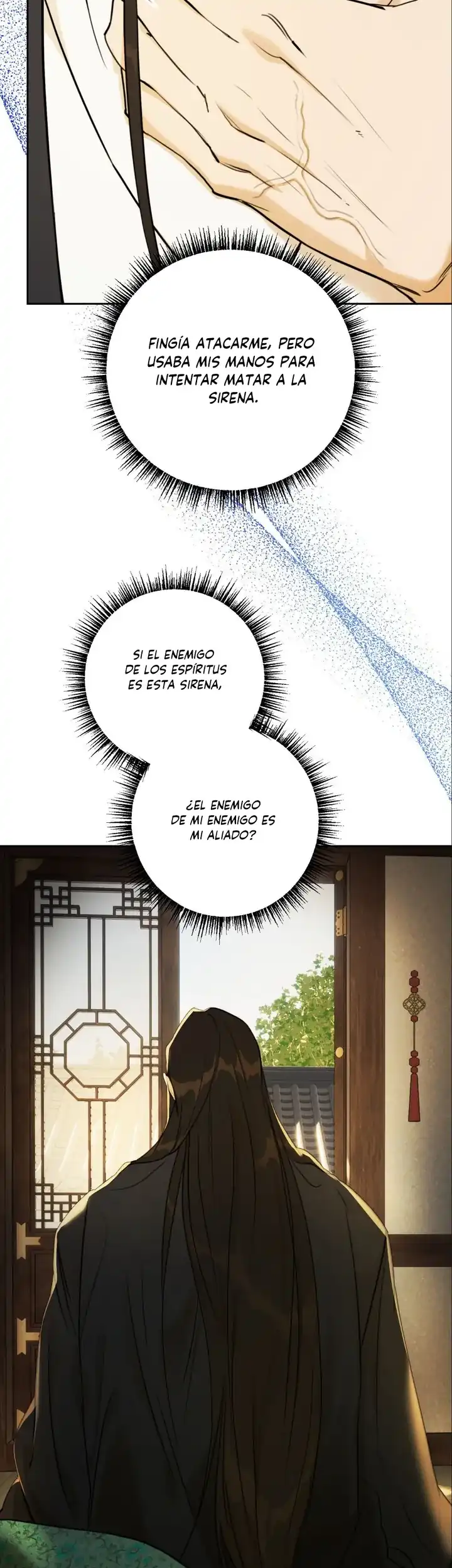 Página 28 — La leyenda de la sirena Capítulo 7
