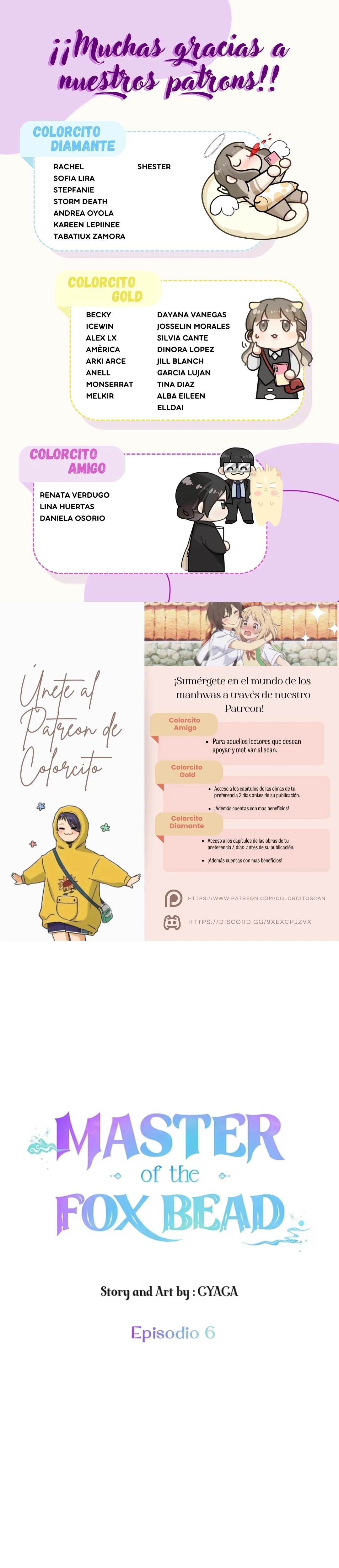 Página 1 — La Maestra de las Perlas Capítulo 6.1