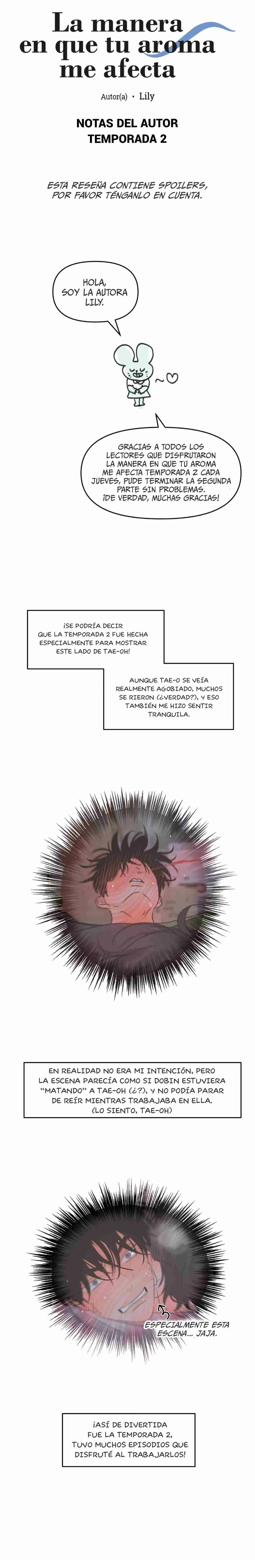 Página 1 — La manera en que tú aroma me afecta Capítulo 60.1