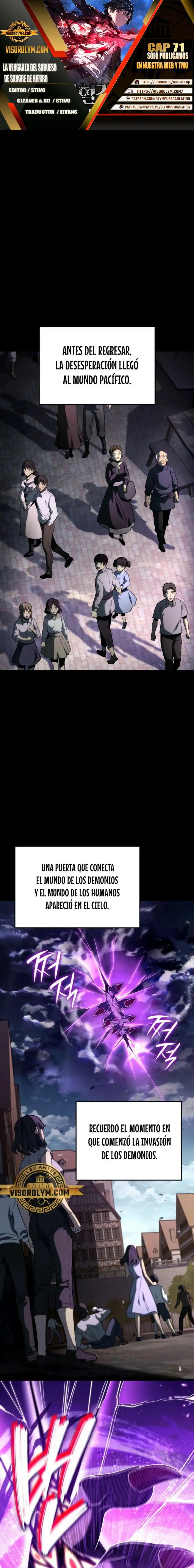 Página 1 — La Venganza del Sabueso de Sangre de Hierro Capítulo 71